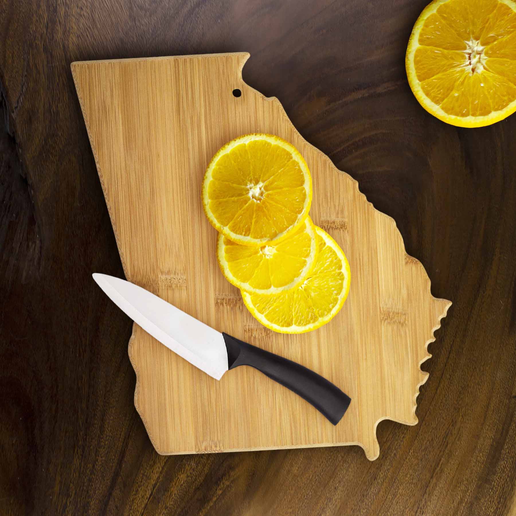 totally-bamboo-georgia-state-shaped-cutting-board-13-1-4-x-11-3-4 image 2