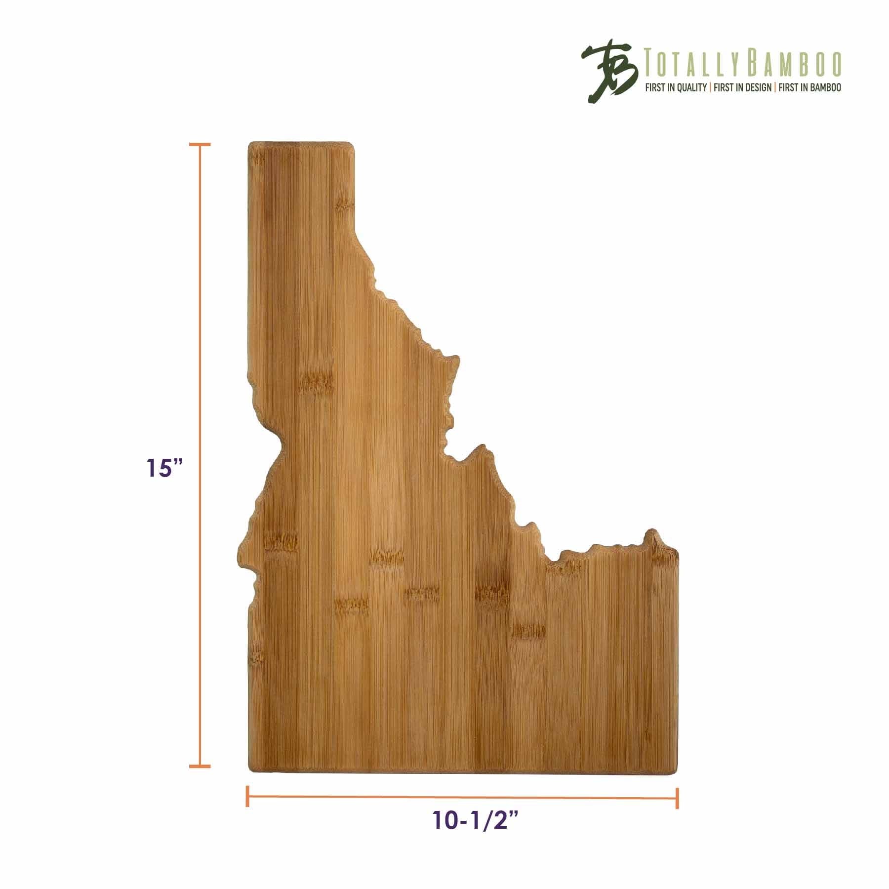 totally-bamboo-idaho-state-shaped-cutting-and-serving-board-15-x-10-5 image 4