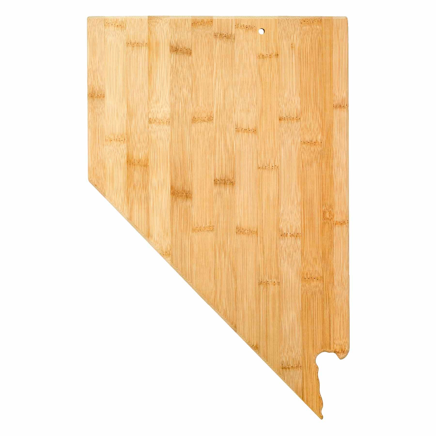 totally-bamboo-nevada-state-shaped-bamboo-cutting-board-15-1-2-x-10 image 1