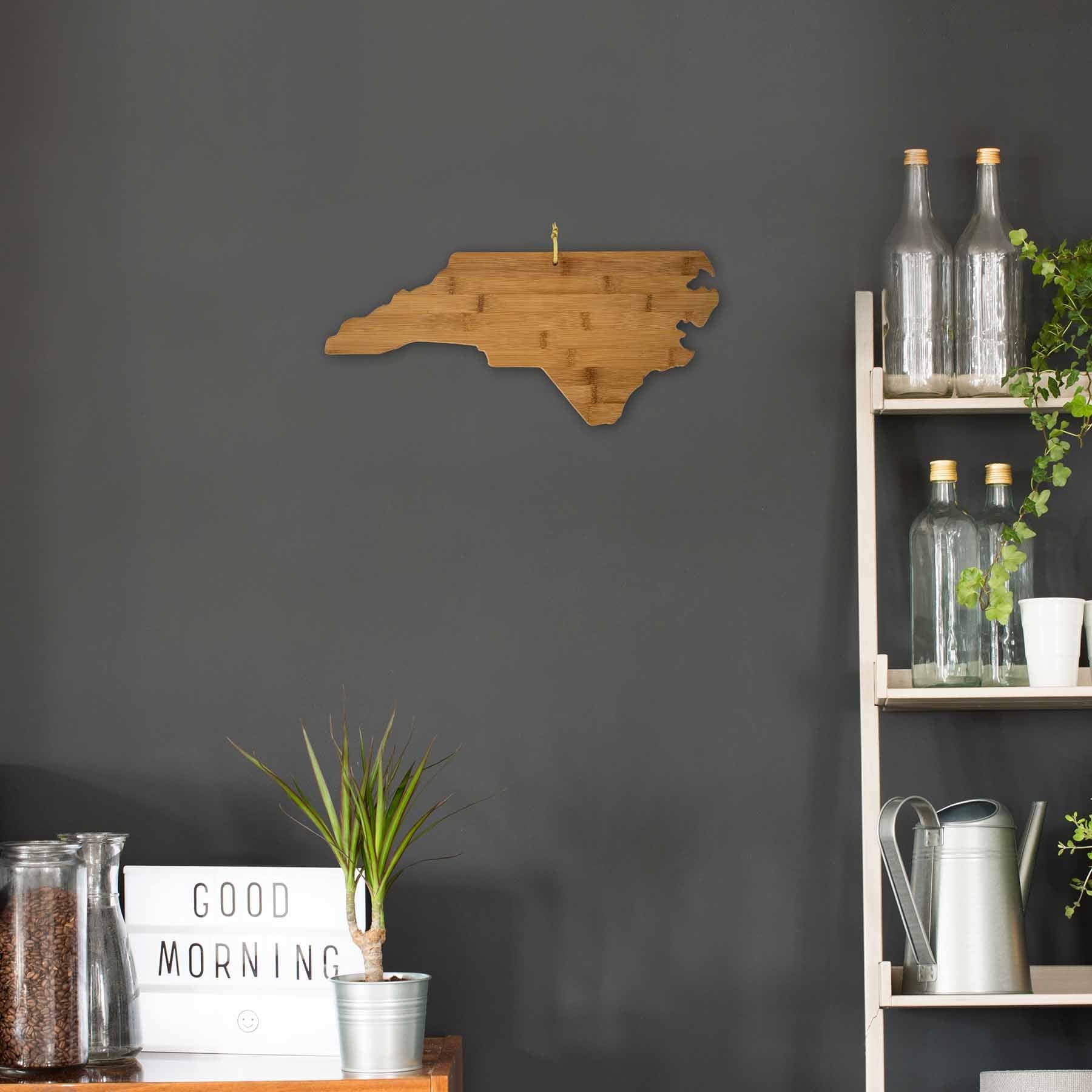 totally-bamboo-north-carolina-state-shaped-cutting-and-serving-board-18-x-8 image 3