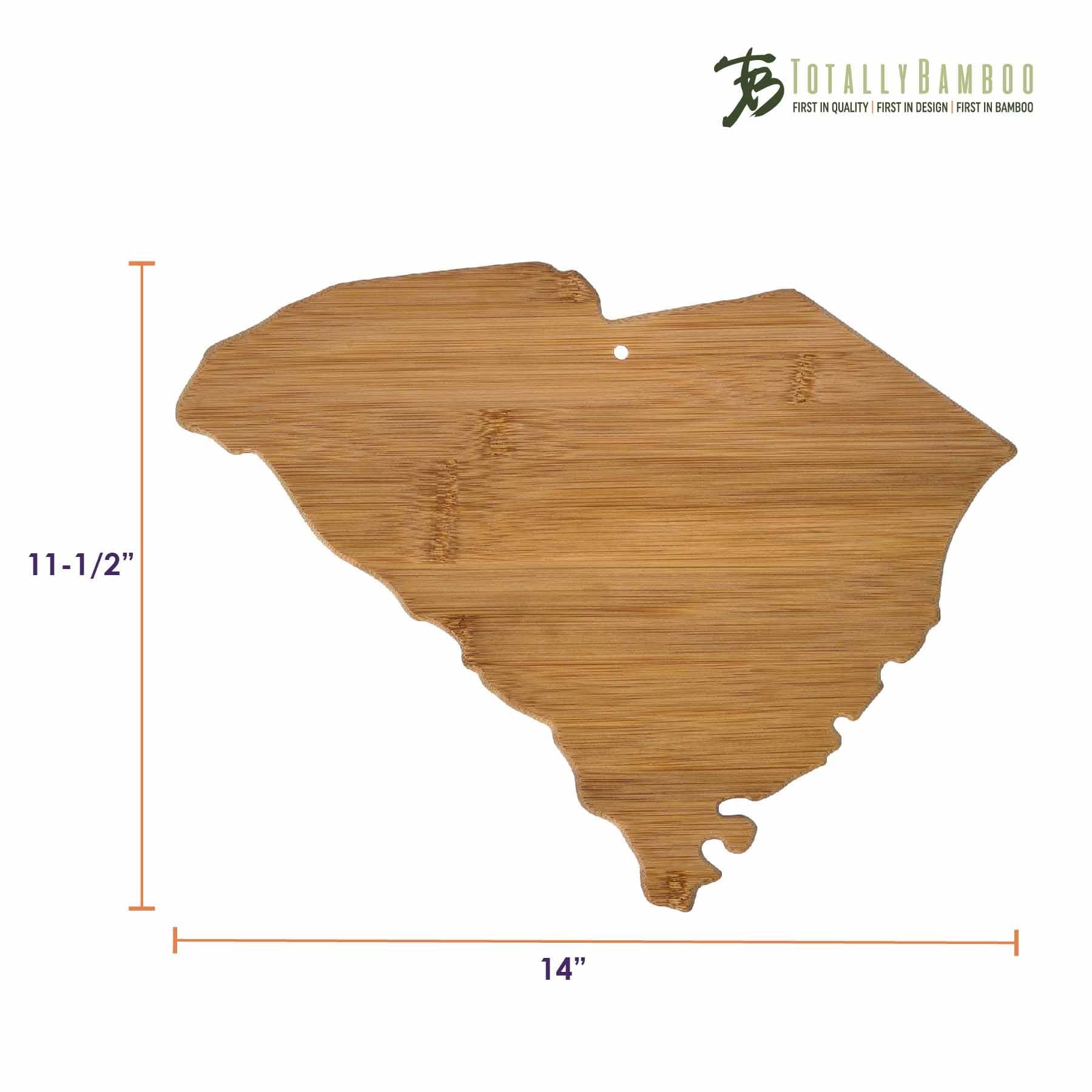 totally-bamboo-south-carolina-state-shaped-cutting-board-14-x-11 image 4