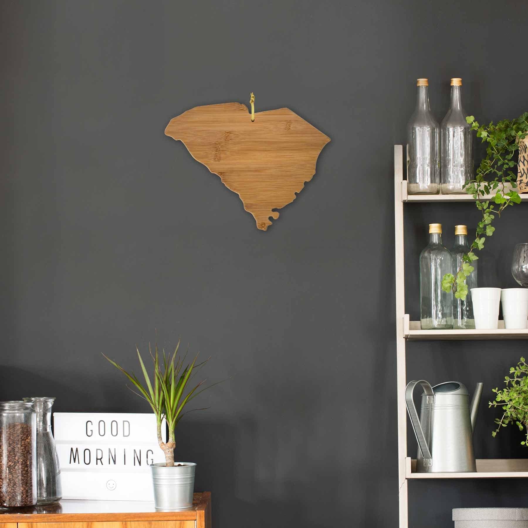 totally-bamboo-south-carolina-state-shaped-cutting-board-14-x-11 image 3