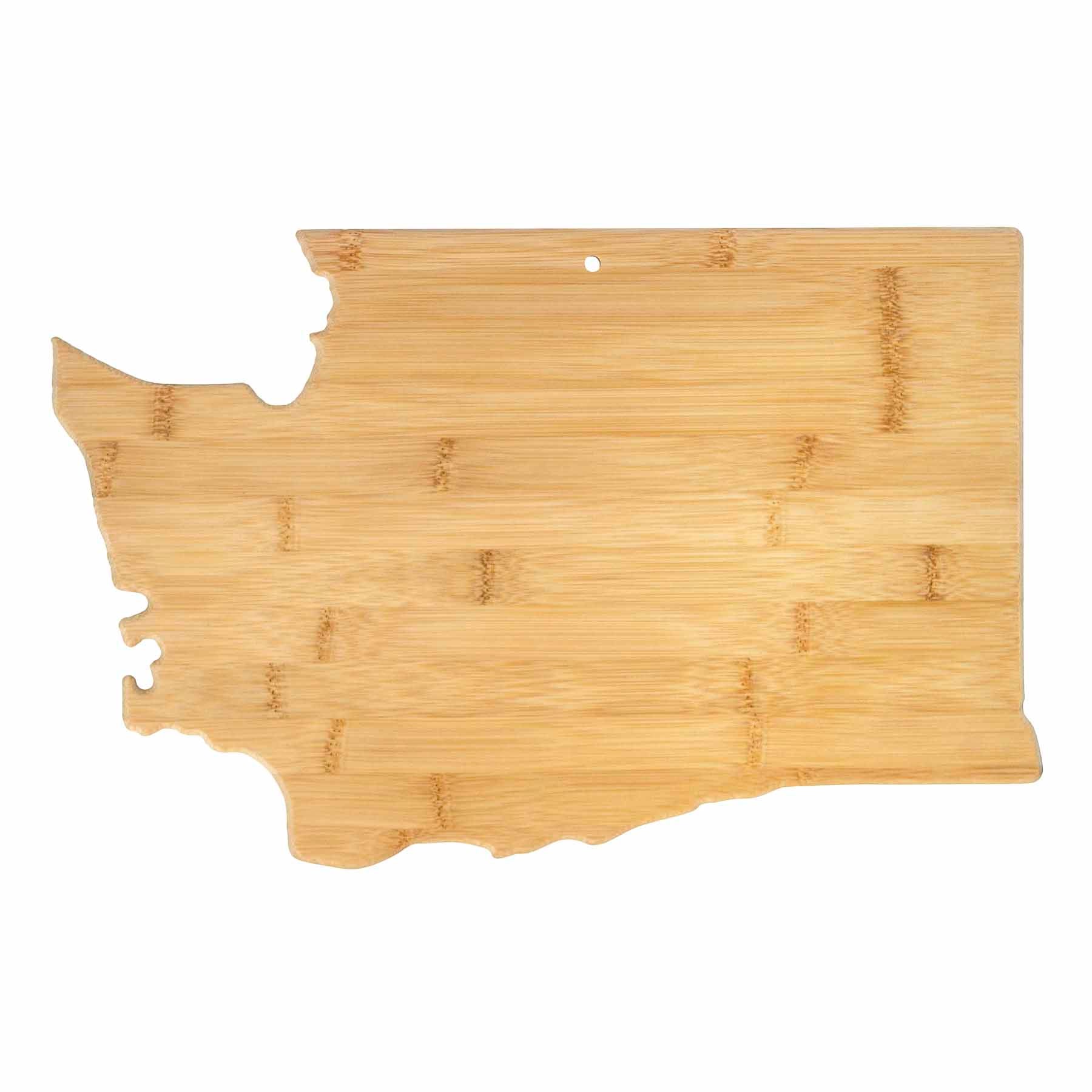 totally-bamboo-washington-state-shaped-bamboo-cutting-board-15-5-x-10-with-hang- image 1
