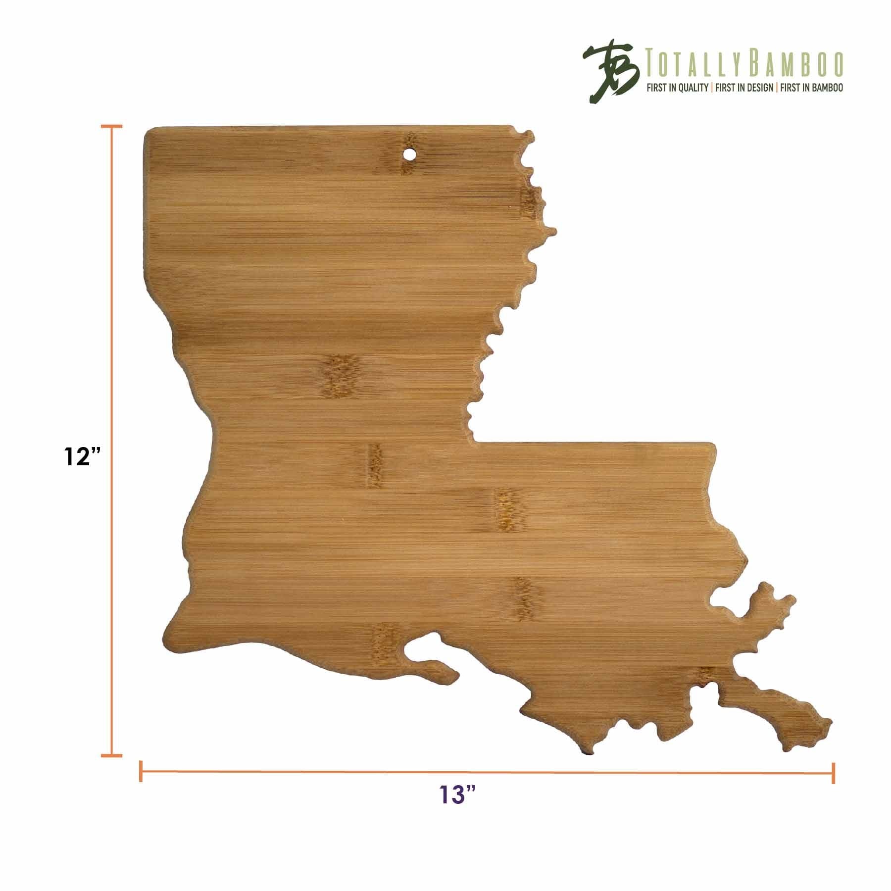 totally-bamboo-louisiana-state-shaped-cutting-board-13-x-12 image 4