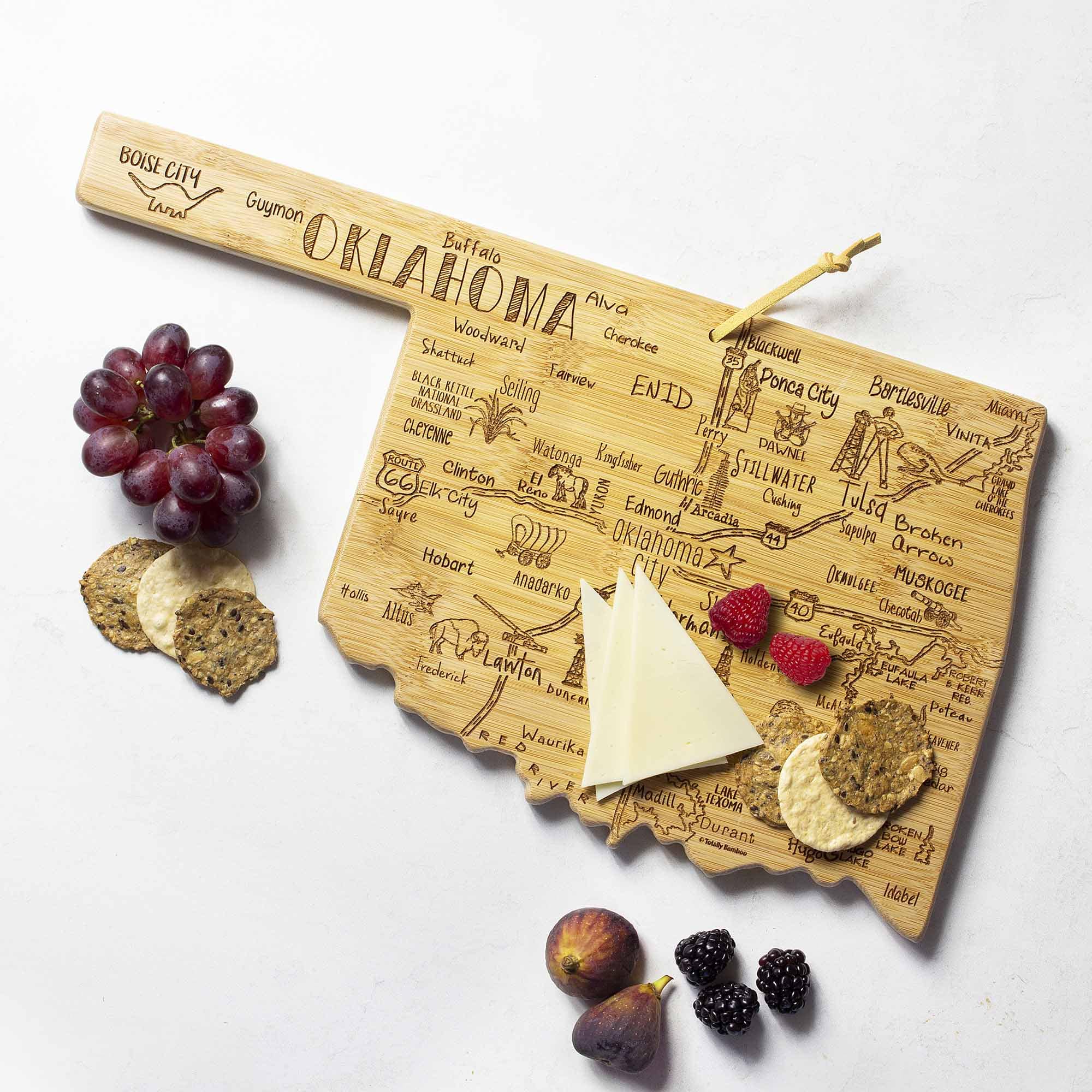 totally-bamboo-destination-oklahoma-cutting-board-16-3-4-x-9-laser-engraved-stat image 2