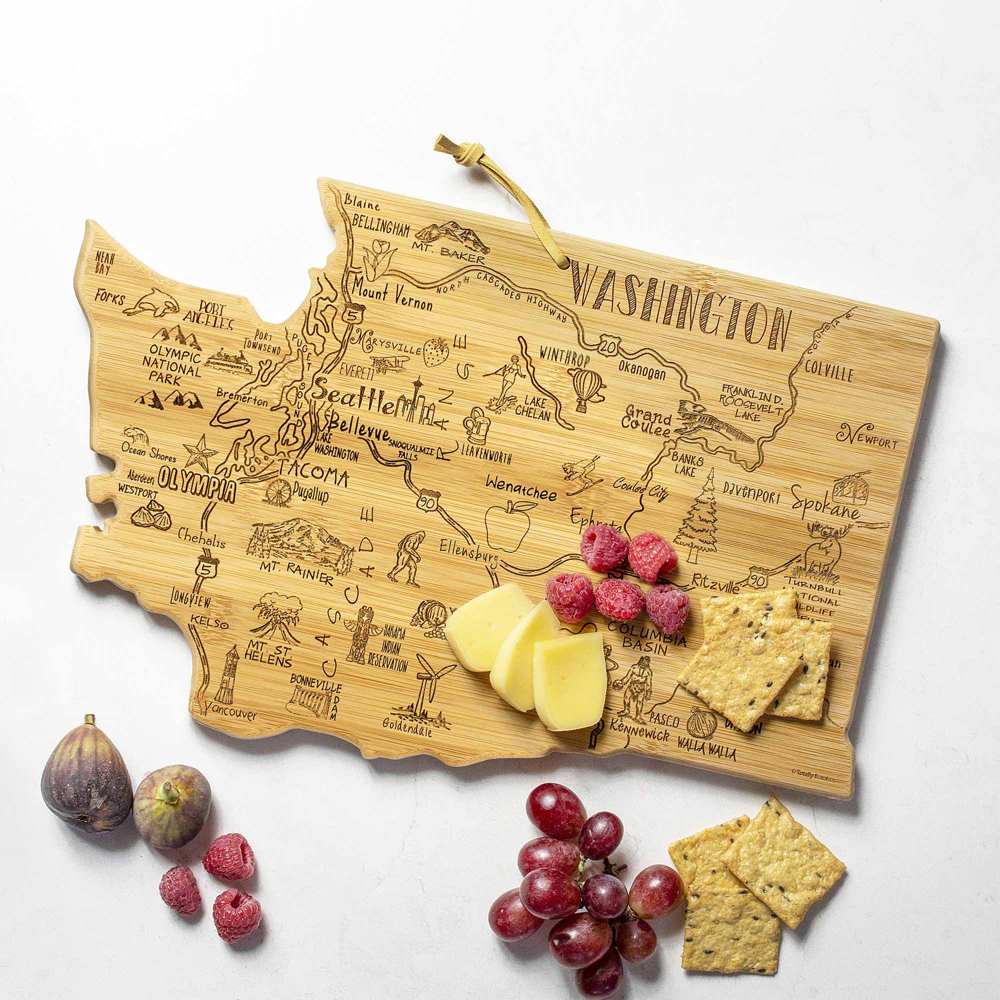 totally-bamboo-destination-washington-state-shaped-cutting-board-15-5-x-10 image 2