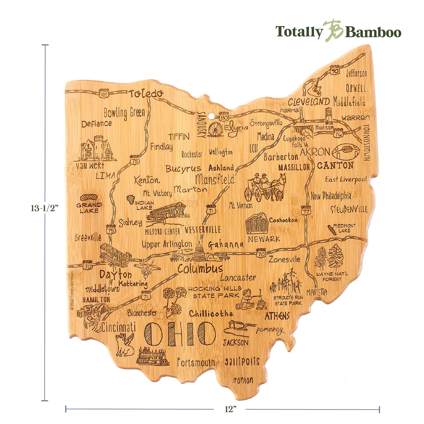 totally-bamboo-destination-ohio-cutting-board-12-x-13-1-2-bamboo-state-cutting-b image 8
