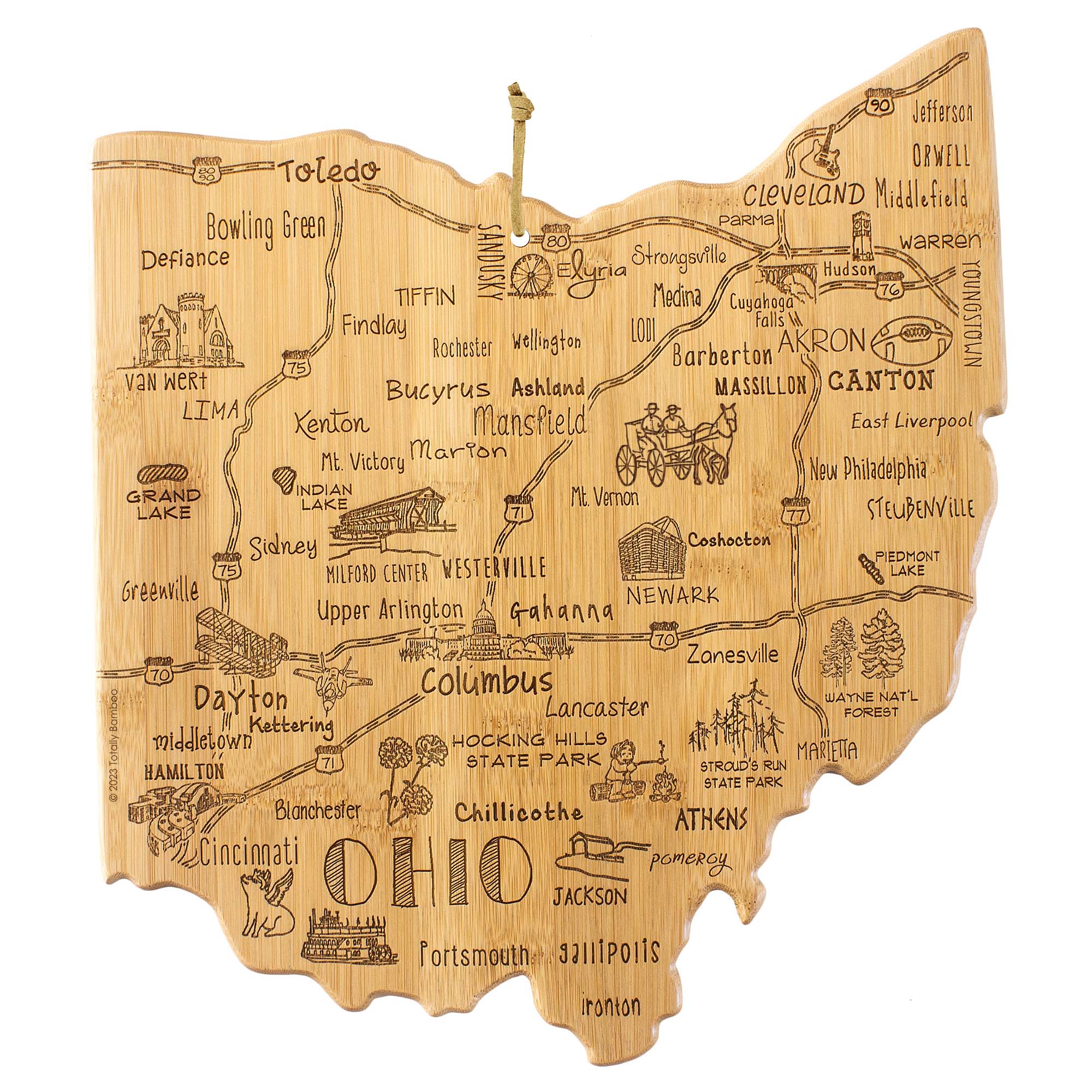 totally-bamboo-destination-ohio-cutting-board-12-x-13-1-2-bamboo-state-cutting-b image 1