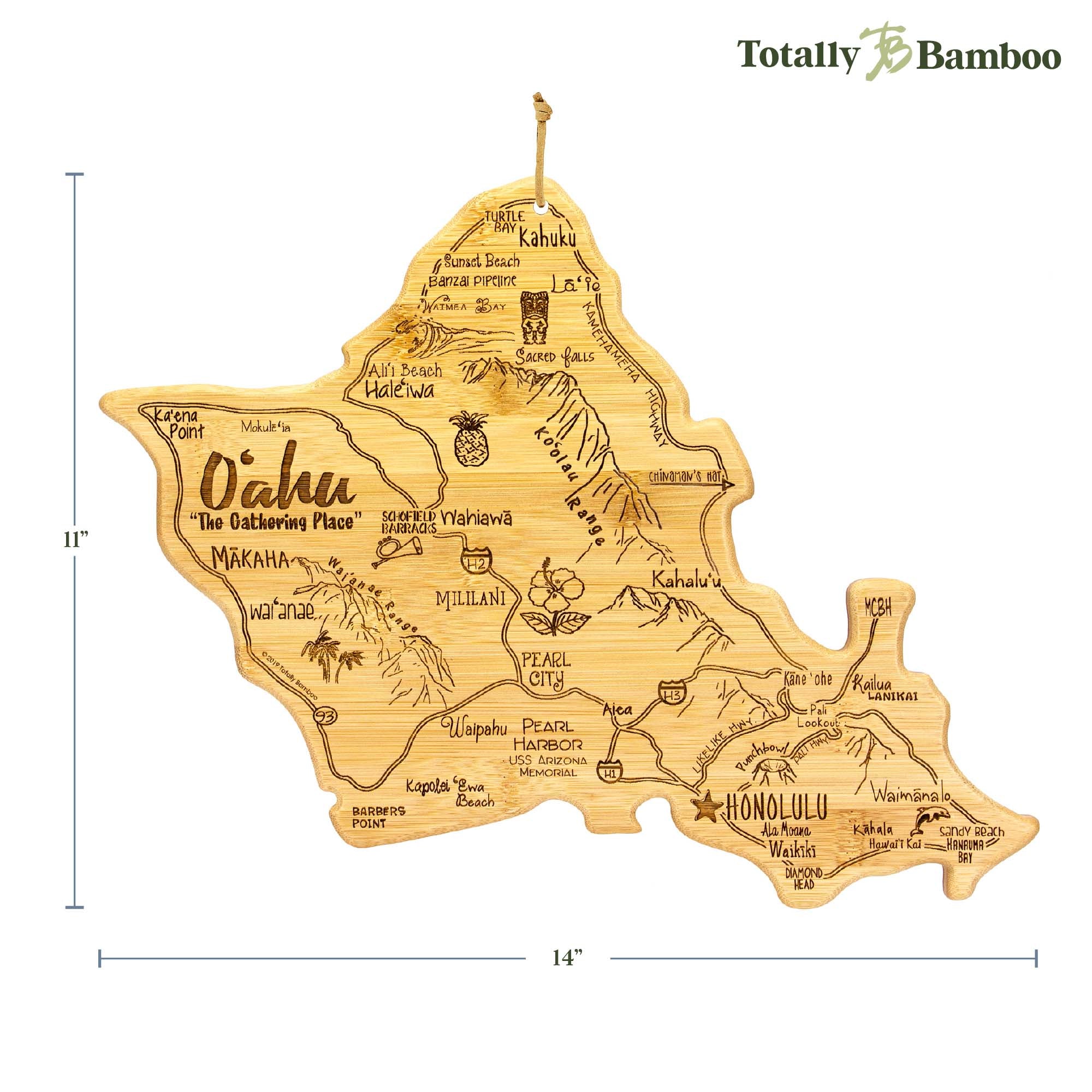 totally-bamboo-destination-oahu-cutting-board-14-x-11 image 8