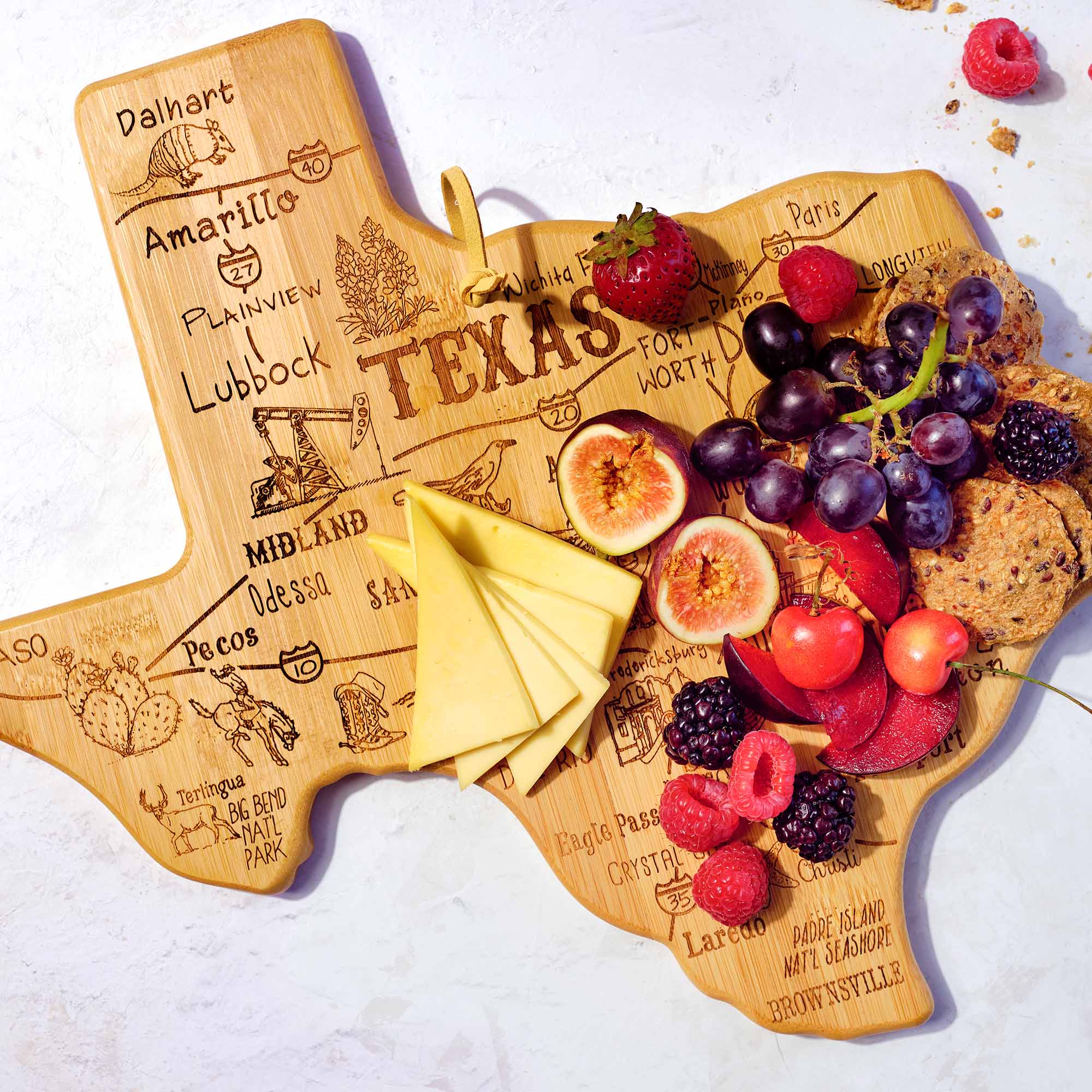totally-bamboo-destination-texas-cutting-board-14-x-13-3-8-with-laser-engraved-l image 4