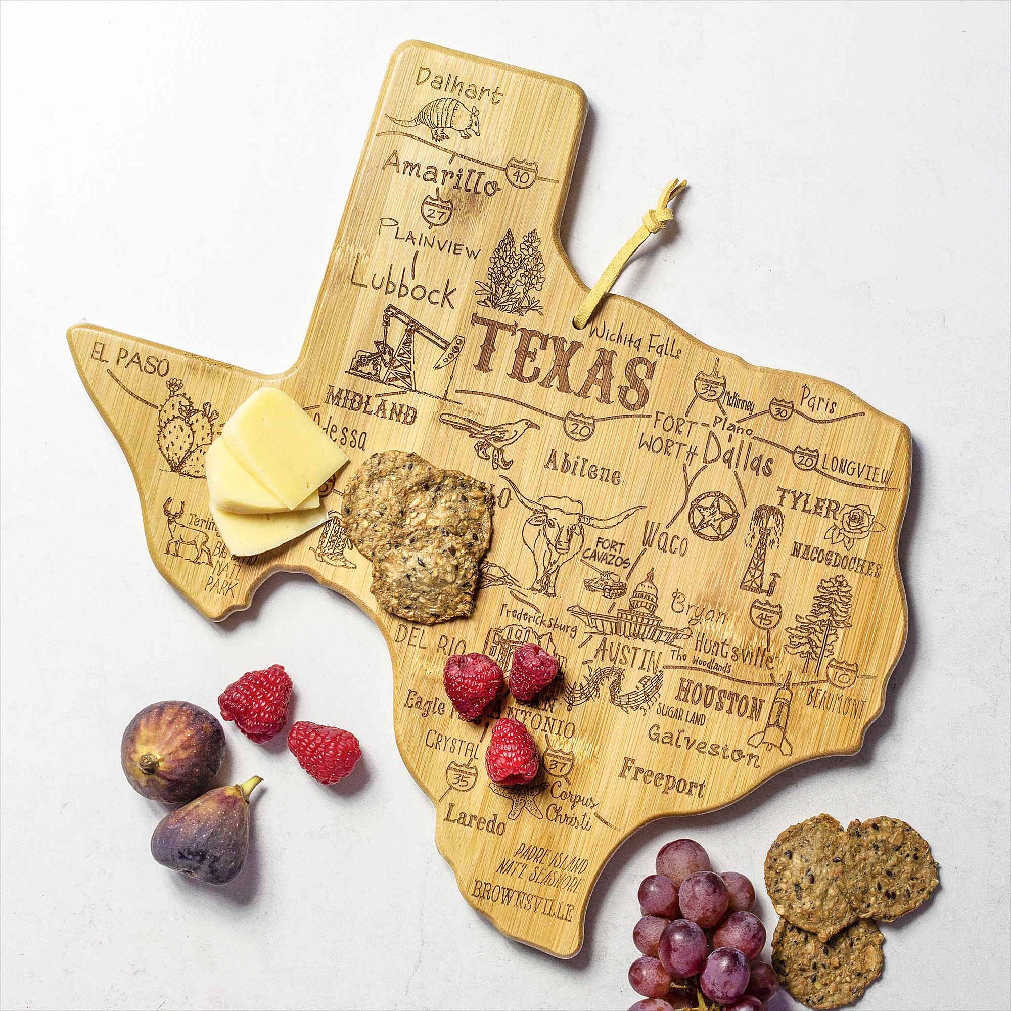 totally-bamboo-destination-texas-cutting-board-14-x-13-3-8-with-laser-engraved-l image 2