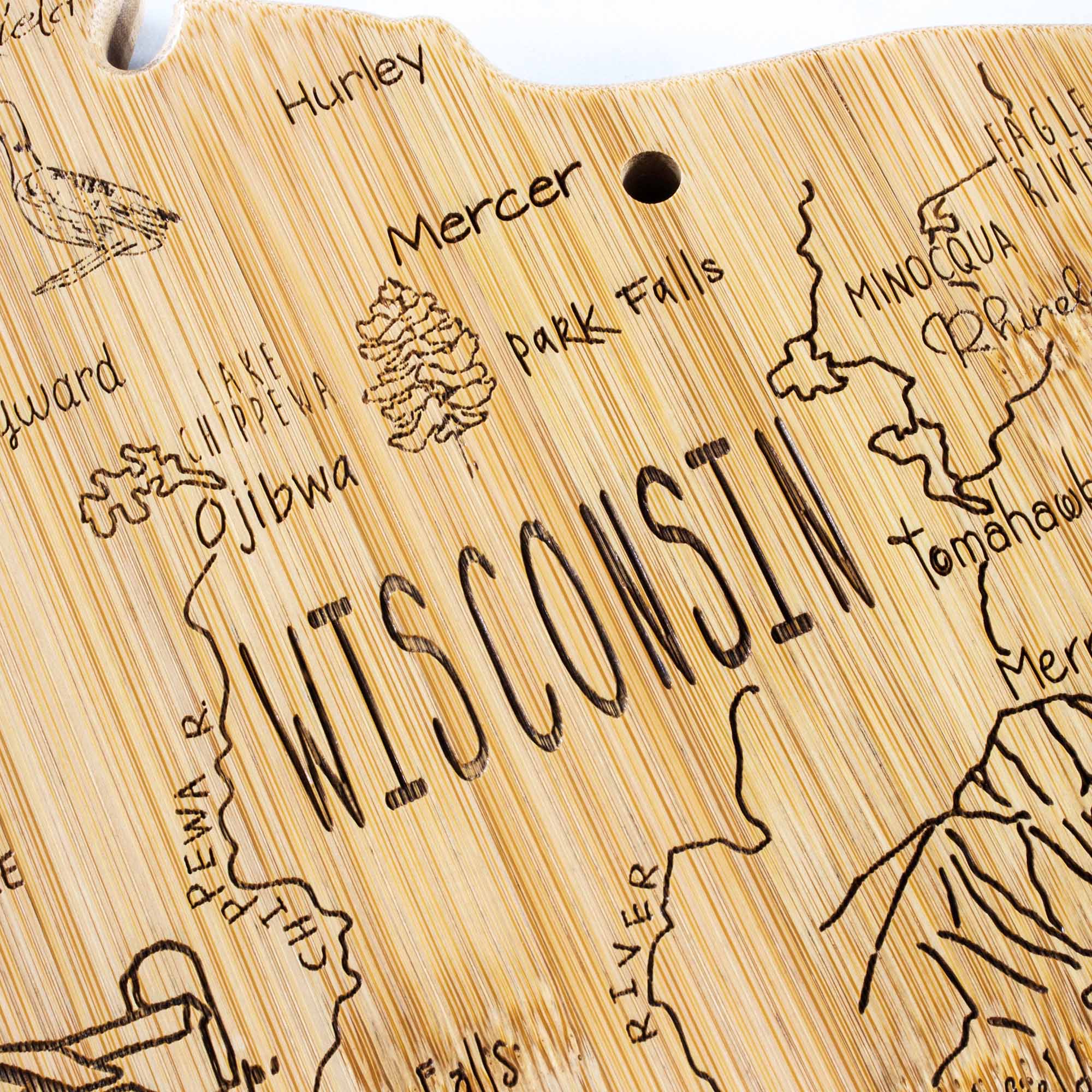 totally-bamboo-destination-wisconsin-cutting-board-12-x-13 image 5