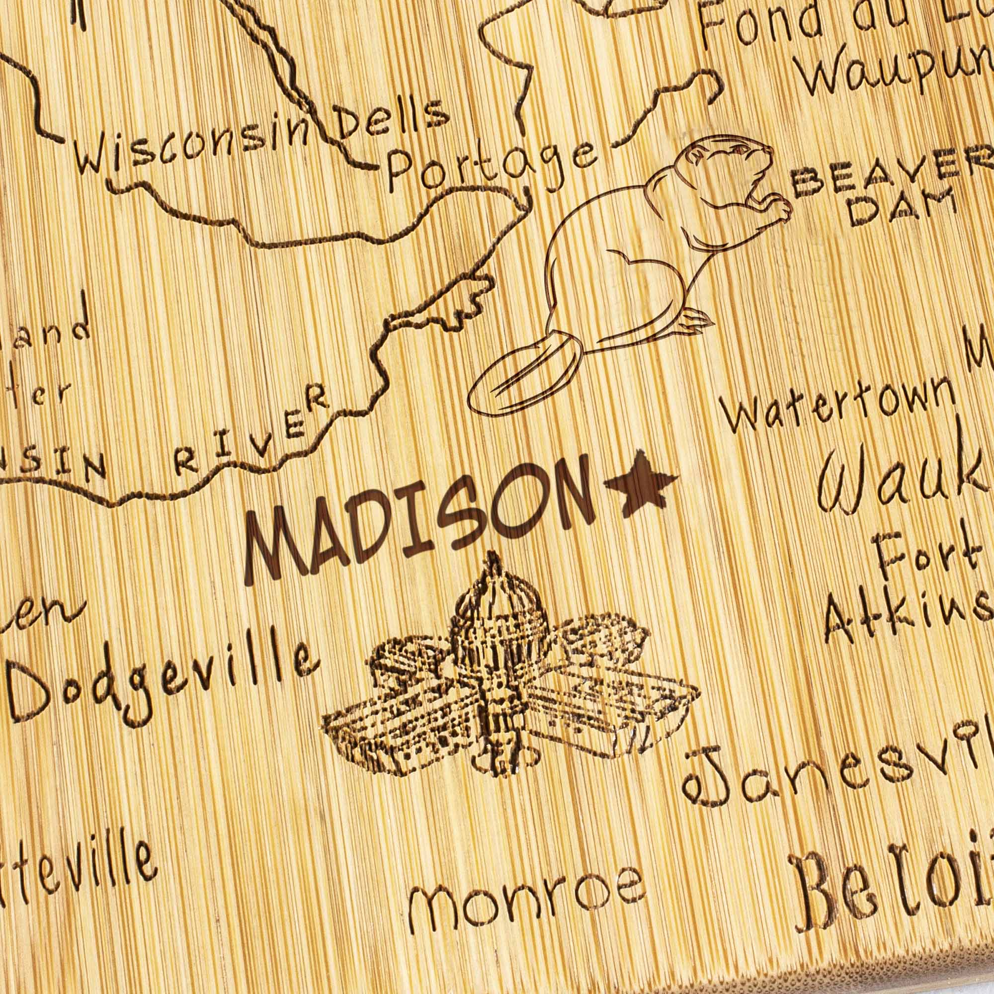 totally-bamboo-destination-wisconsin-cutting-board-12-x-13 image 6