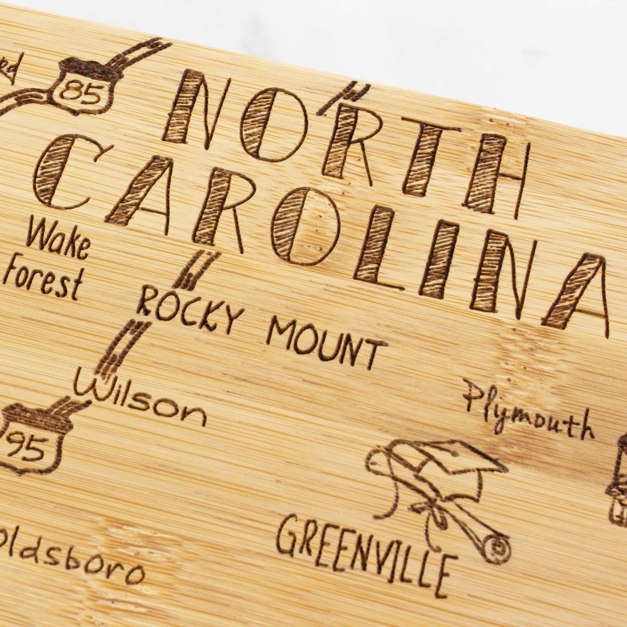 totally-bamboo-destination-north-carolina-cutting-board-18-x-8 image 5