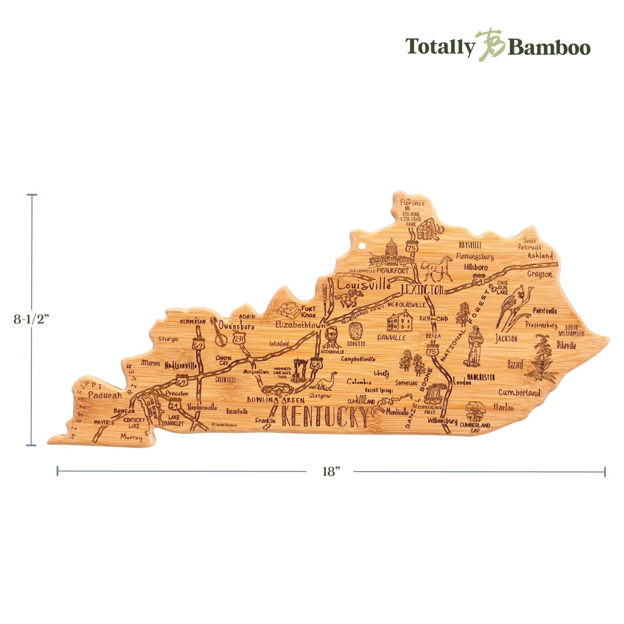 totally-bamboo-destination-kentucky-cutting-board-18-x-8-5 image 8
