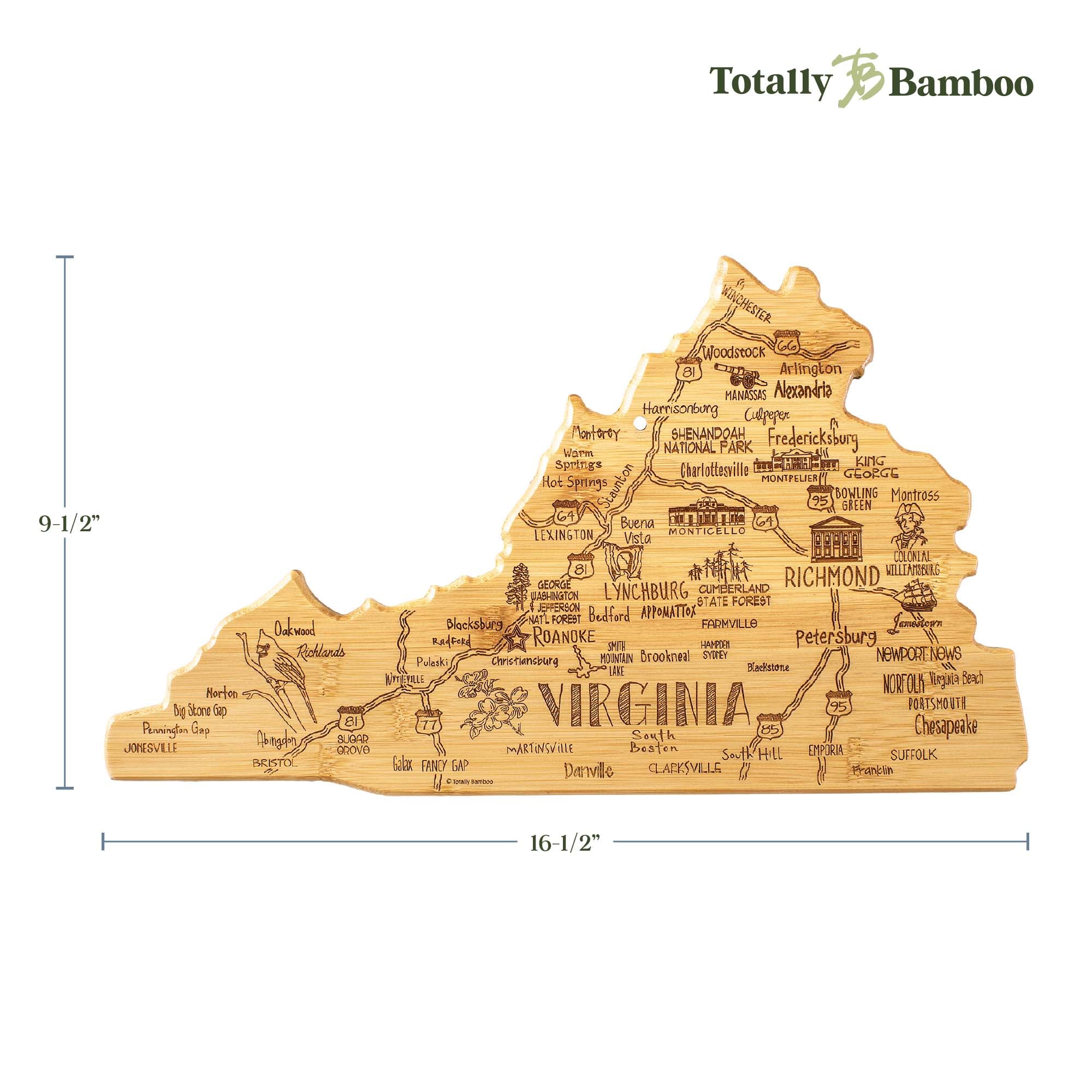 totally-bamboo-destination-virginia-cutting-board-16-1-2-x-9-1-2 image 8