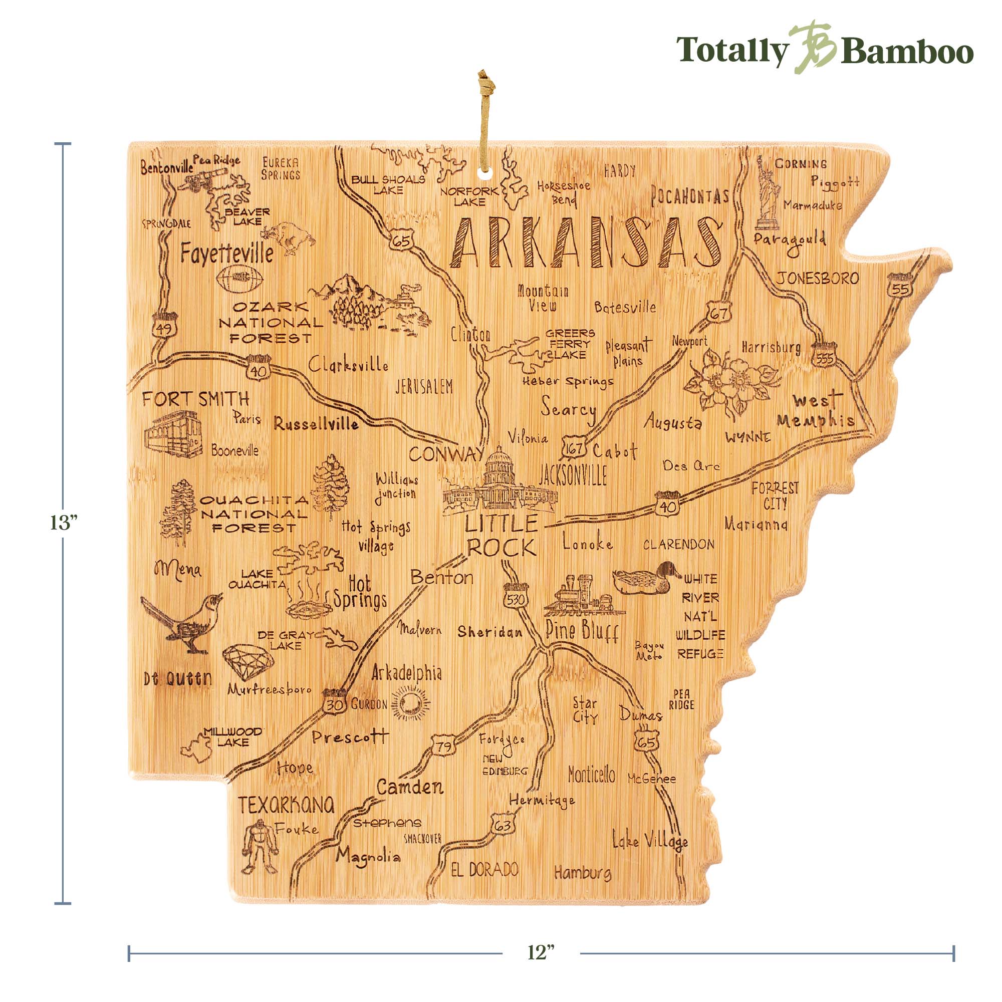 totally-bamboo-destination-arkansas-cutting-board-13-x-12 image 8