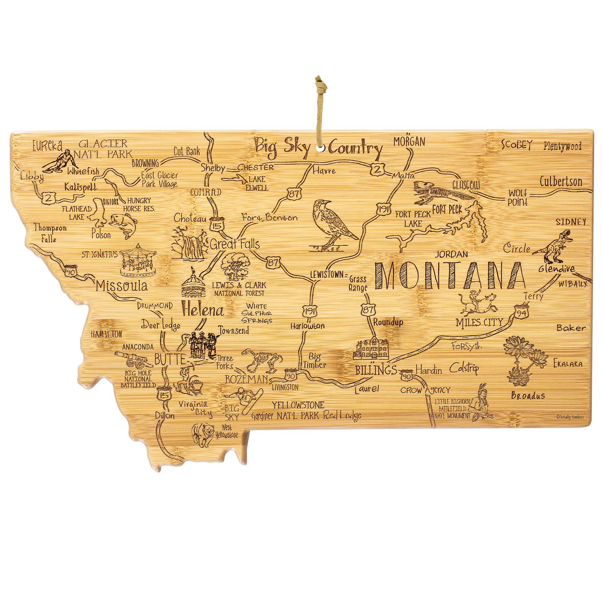 totally-bamboo-destination-montana-cutting-board-16-x-9-1-2 image 1