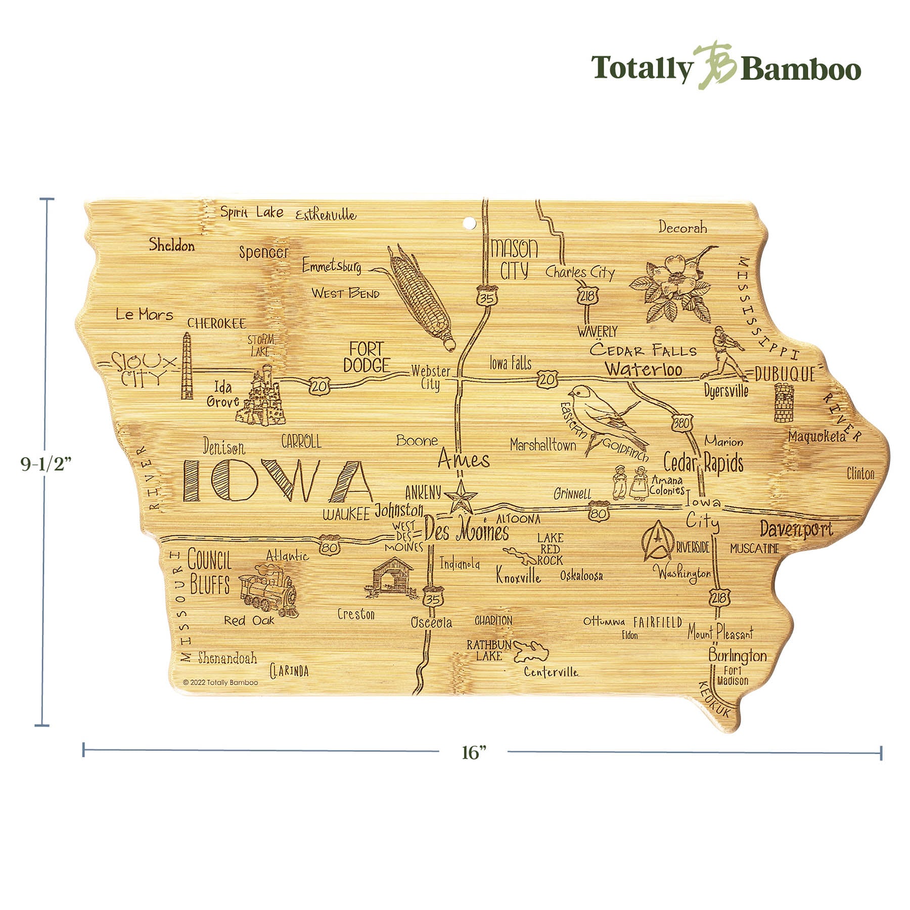 totally-bamboo-destination-iowa-cutting-board-15-1-2-x-10-1-4-laser-engraved-sta image 7