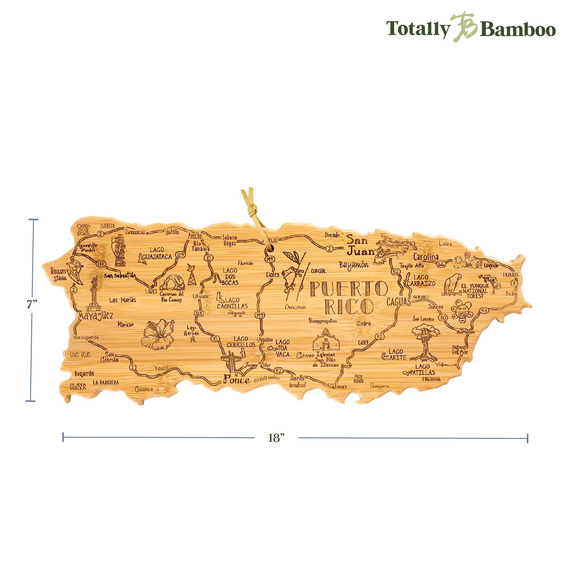 totally-bamboo-destination-puerto-rico-cutting-board-18-x-7-laser-engraved-state image 8