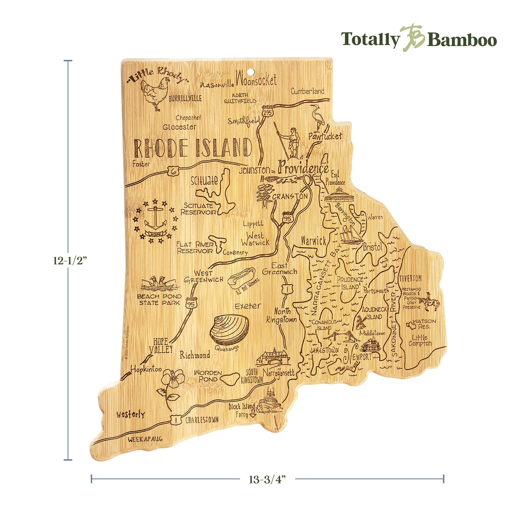 totally-bamboo-destination-rhode-island-cutting-board-13-3-4-x-12-1-2 image 7