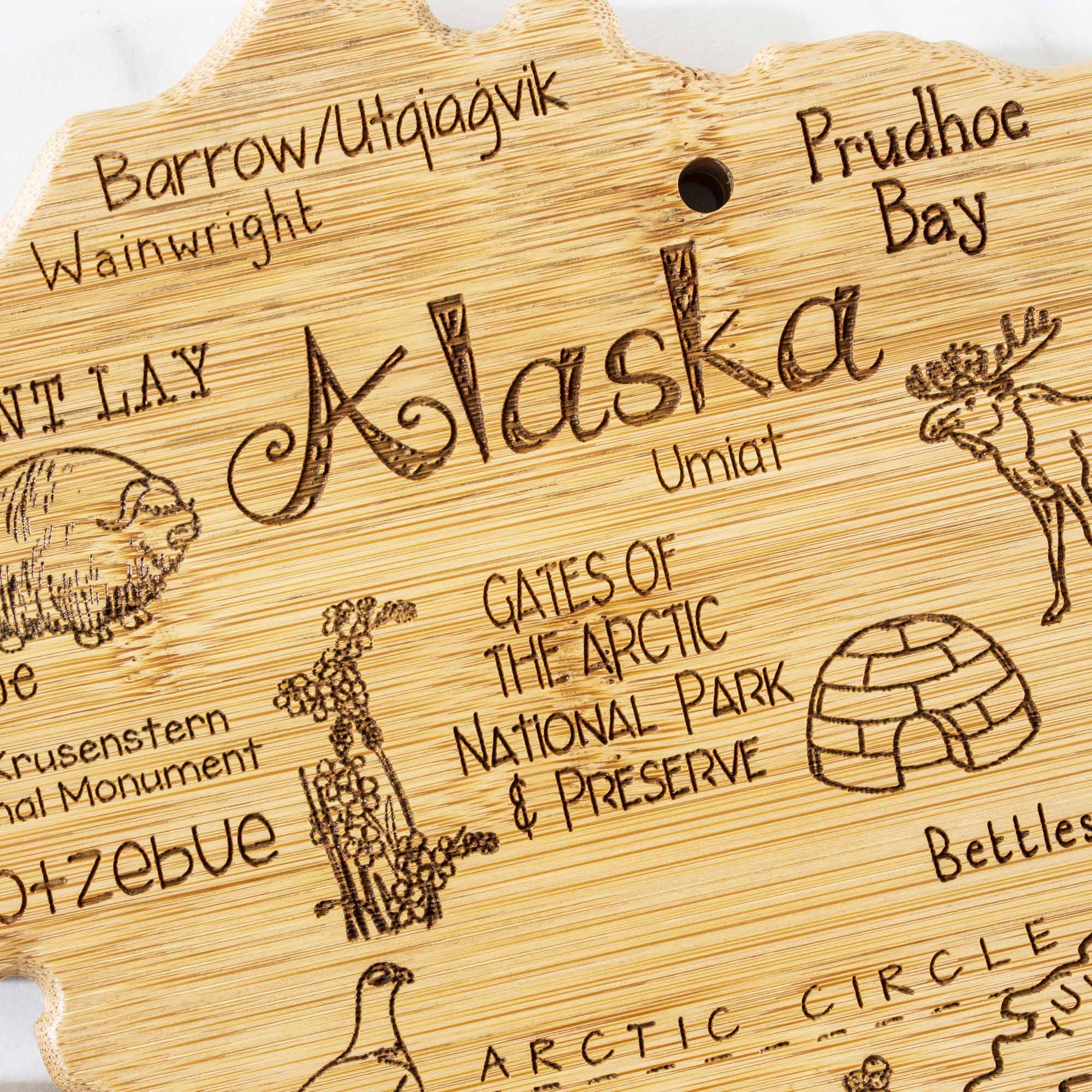 totally-bamboo-destination-alaska-cutting-board-13-375-x-13-5 image 5
