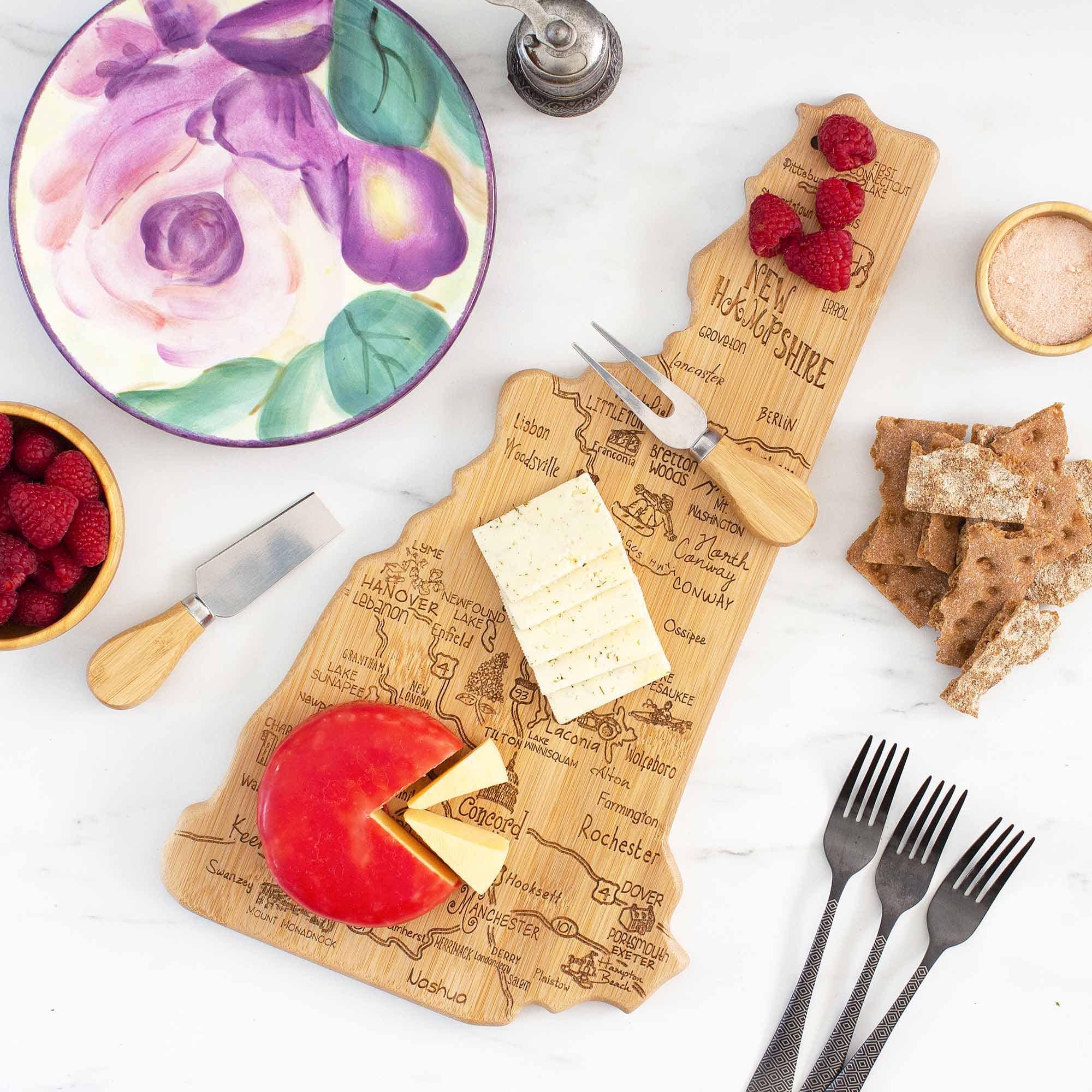 totally-bamboo-destination-new-hampshire-cutting-board-state-shaped-bamboo-servi image 2
