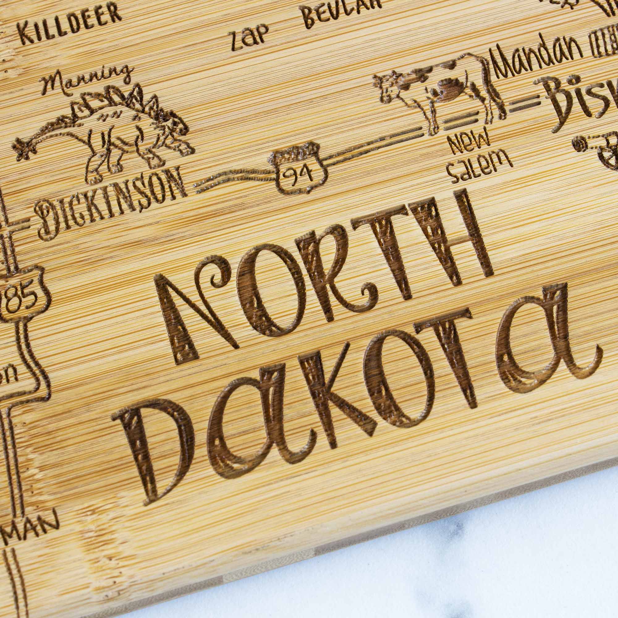 totally-bamboo-destination-north-dakota-cutting-board-9-3-4-x-16 image 5