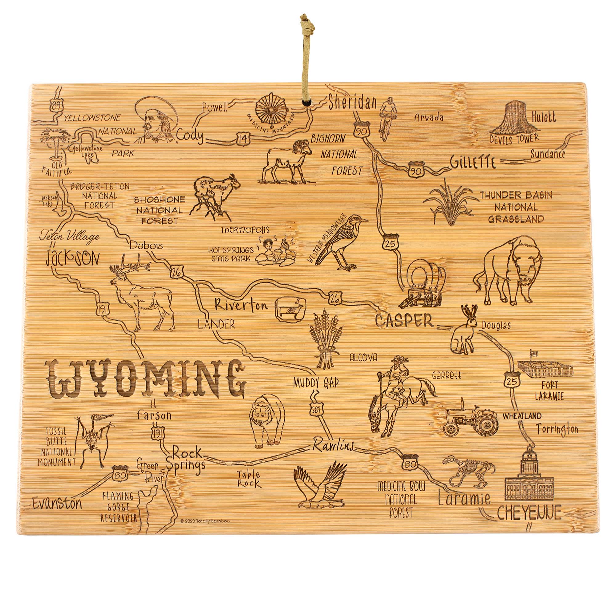 totally-bamboo-destination-wyoming-cutting-board-11-x-14-25 image 1
