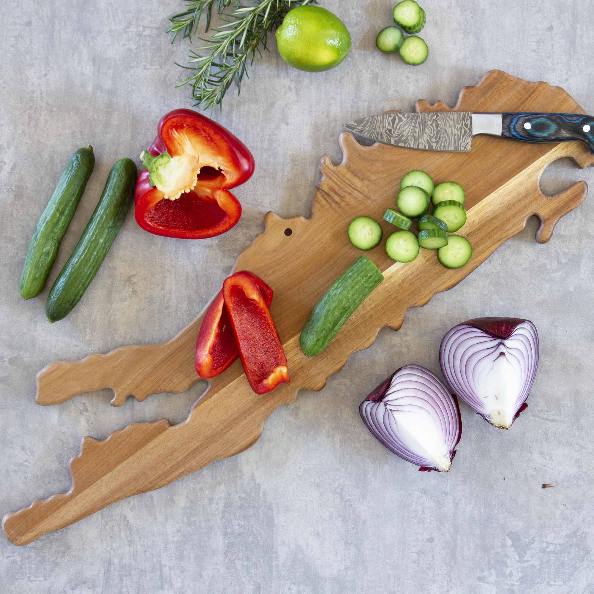 totally-bamboo-rock-branch-origins-long-island-cutting-board-acacia-wood image 4