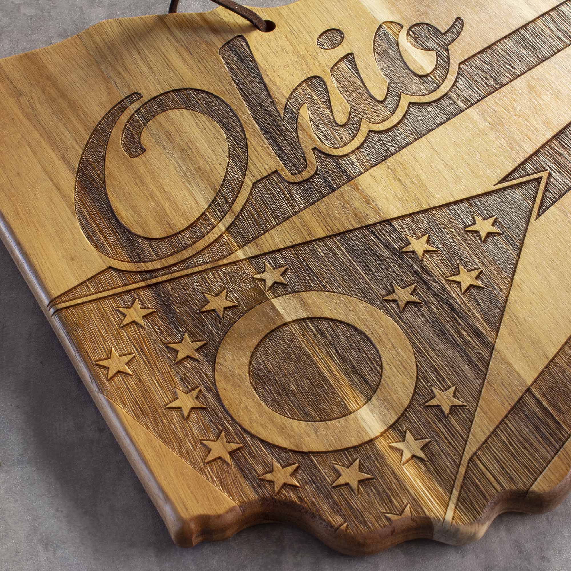 totally-bamboo-rock-branch-origins-series-ohio-acacia-wood-cutting-board-state-s image 5