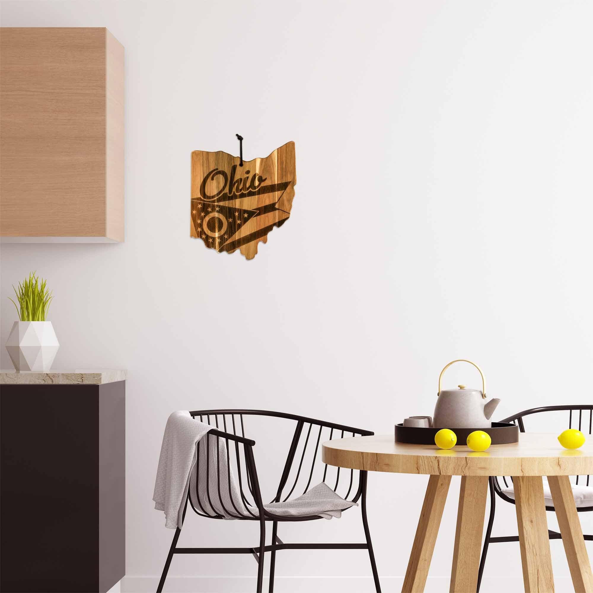 totally-bamboo-rock-branch-origins-series-ohio-acacia-wood-cutting-board-state-s image 3