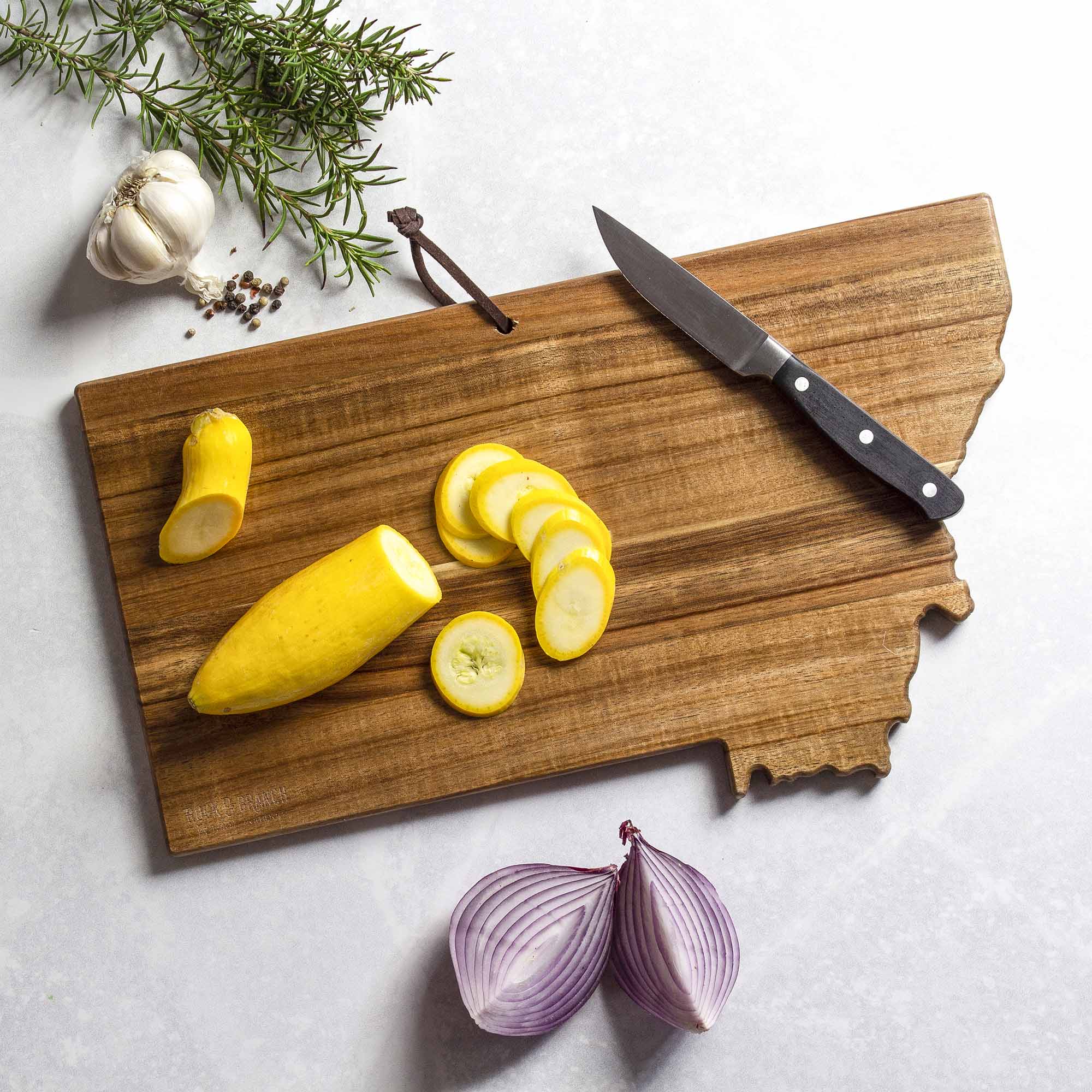 rock-branch-origins-series-montana-acacia-wood-cutting-board-with-laser-engraved image 4