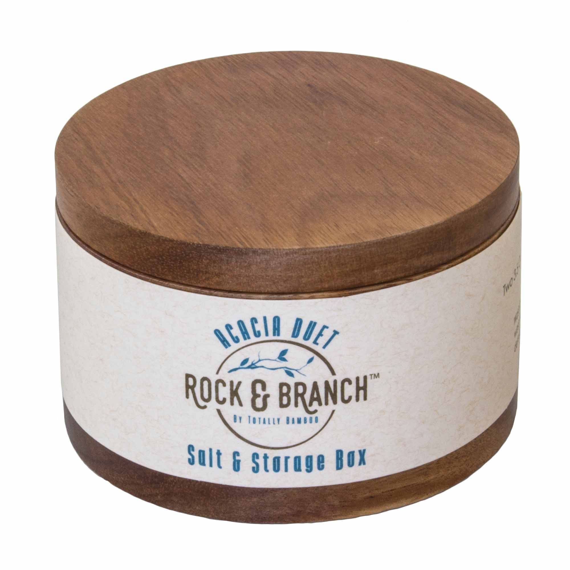 rock-branch-duet-salt-cellar-by-totally-bamboo-7-oz-acacia-wood-two-compartment image 8