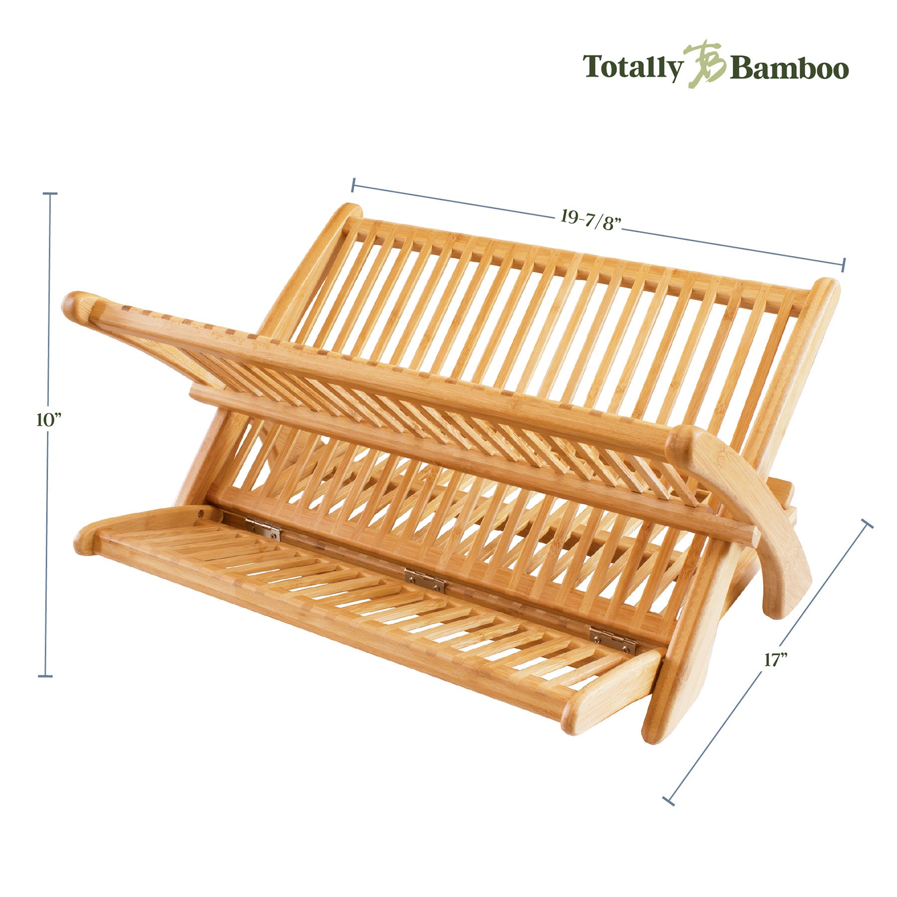 totally-bamboo-eco-collapsible-dish-drying-rack-19-3-4-x-17 image 7