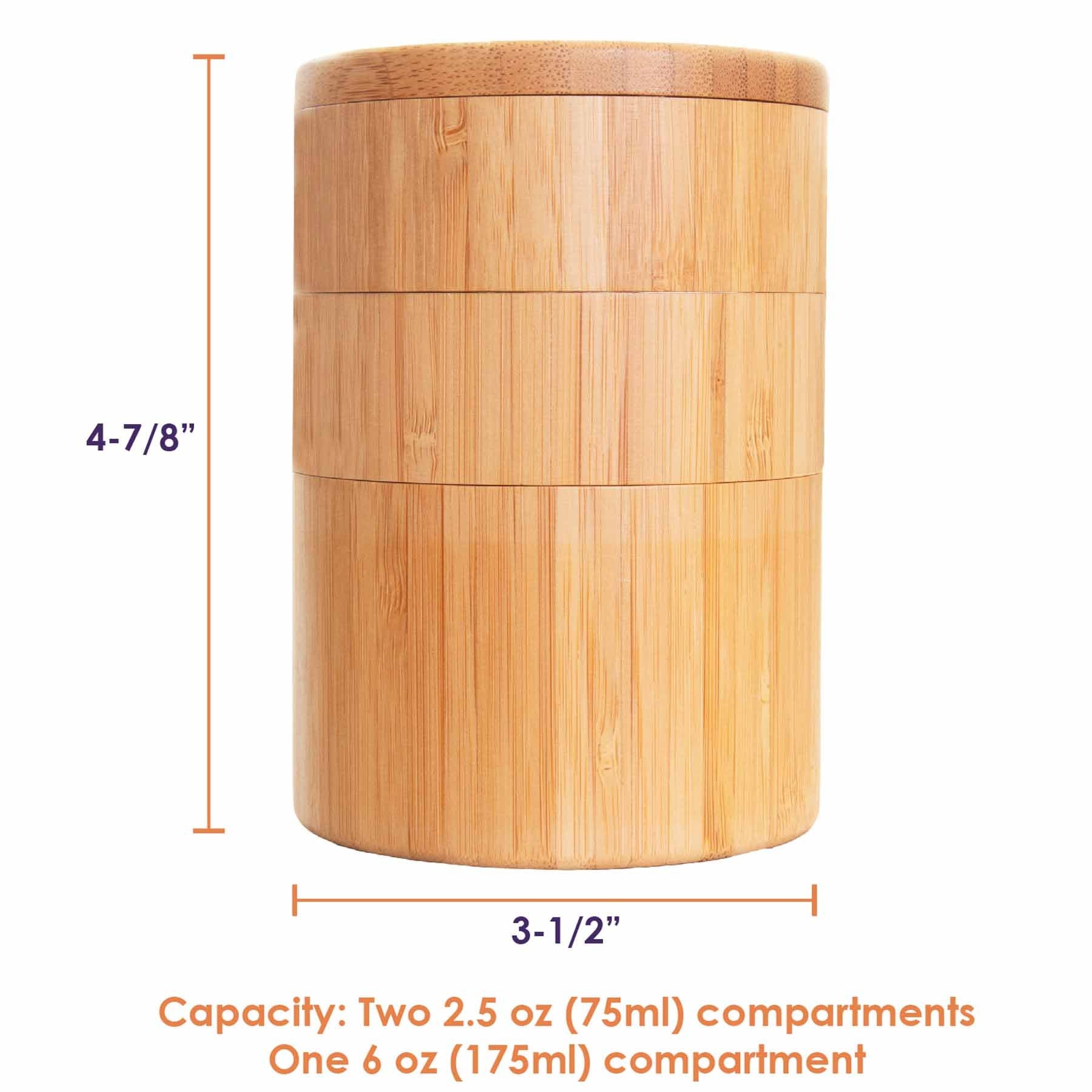 totally-bamboo-triple-salt-cellar-with-swivel-lids-1-1-3-cups-capacity image 6