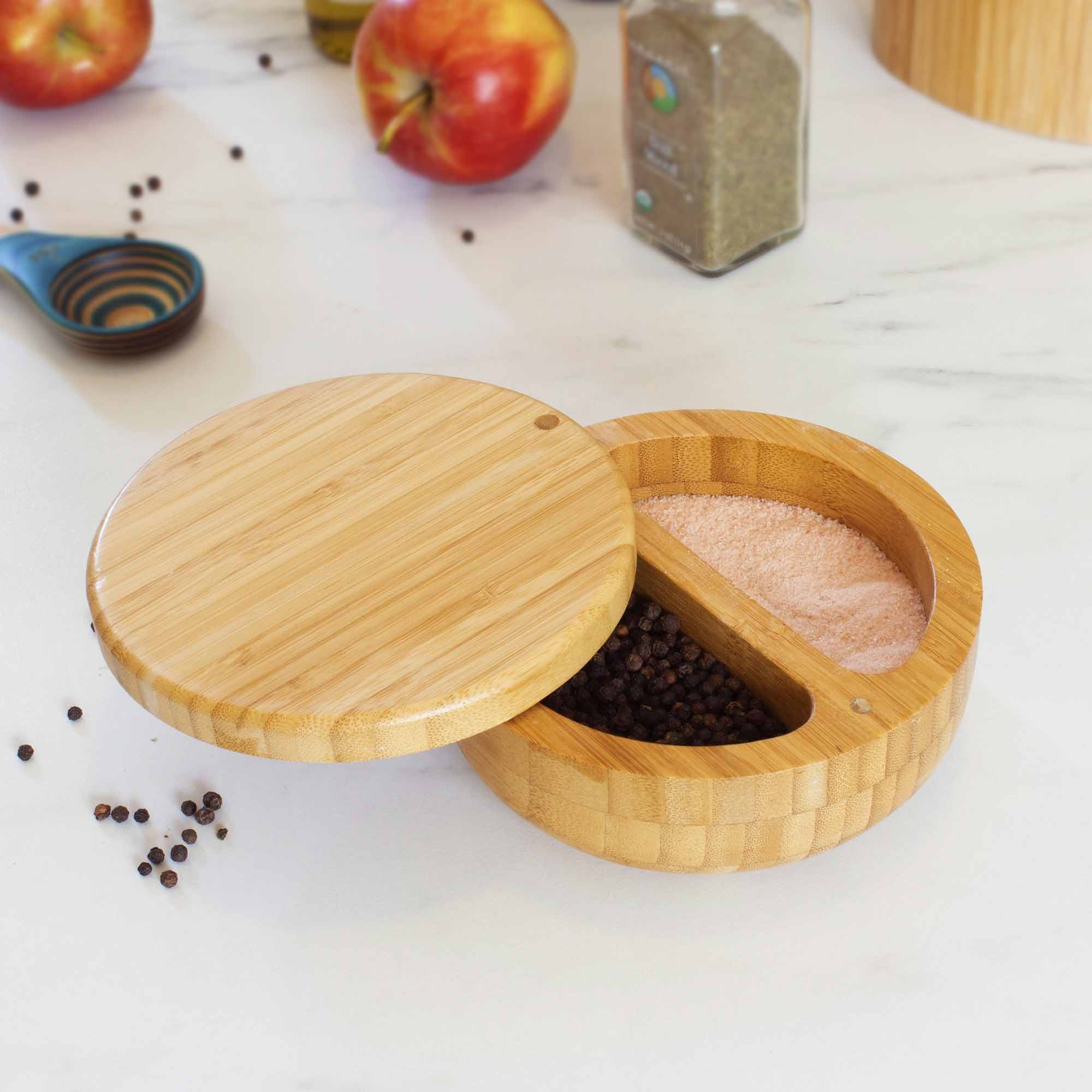 totally-bamboo-salt-keeper-duet-salt-cellar-8-ounce-capacity image 2