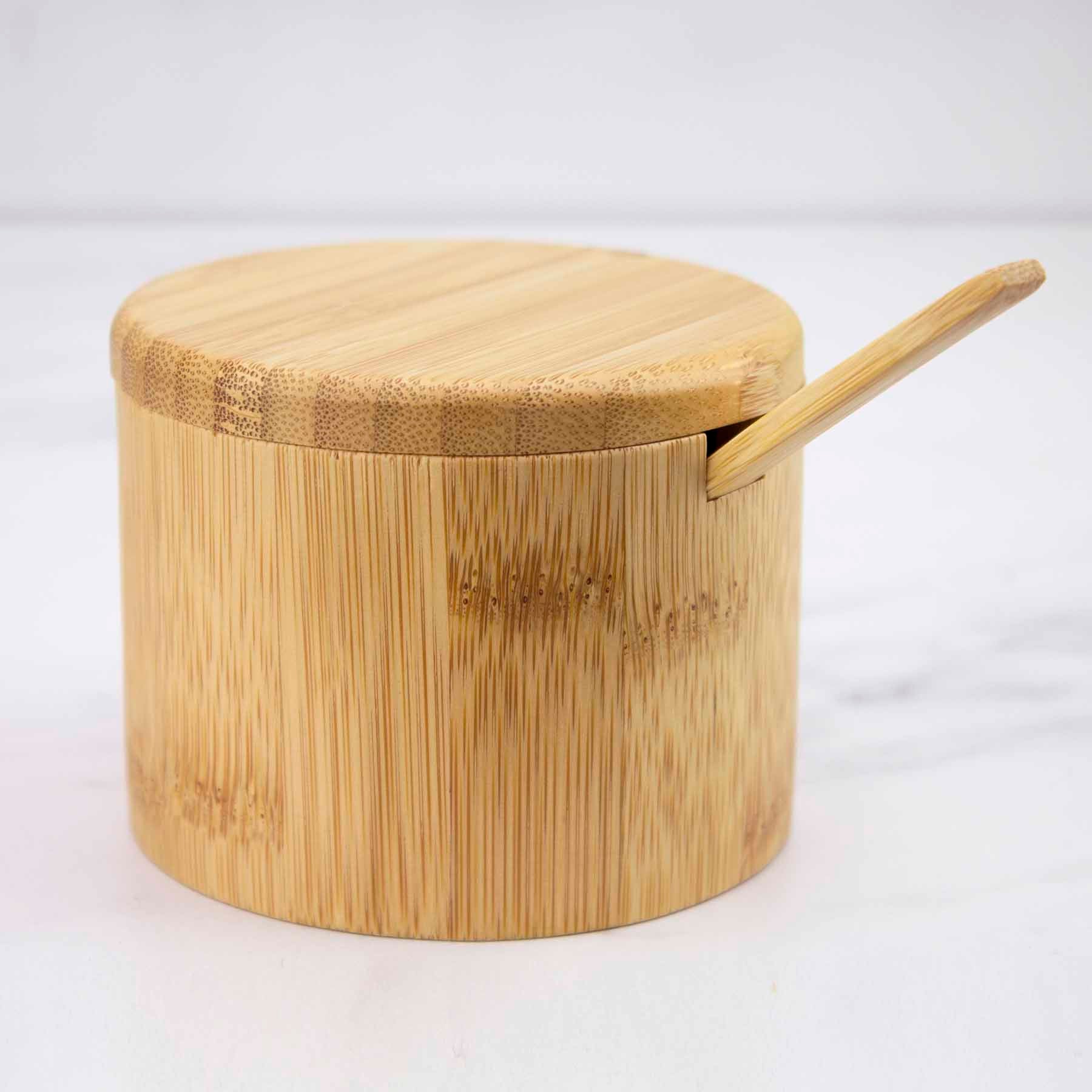 totally-bamboo-little-dipper-salt-cellar-with-salt-spoon-6-oz-capacity image 4