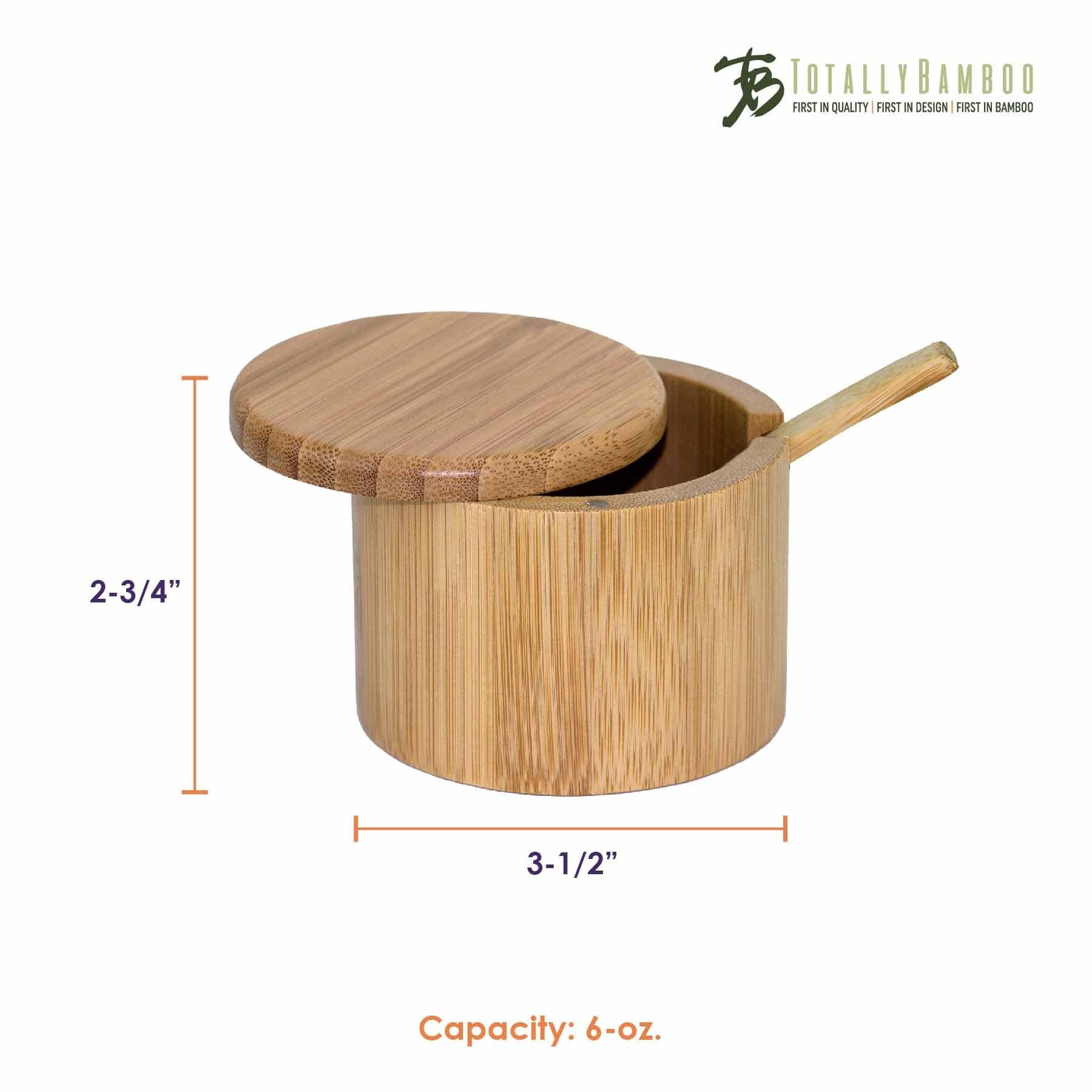 totally-bamboo-little-dipper-salt-cellar-with-salt-spoon-6-oz-capacity image 6