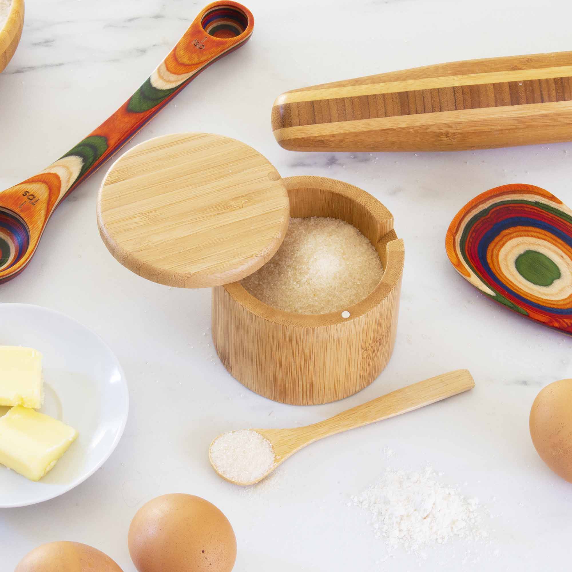 totally-bamboo-little-dipper-salt-cellar-with-salt-spoon-6-oz-capacity image 3