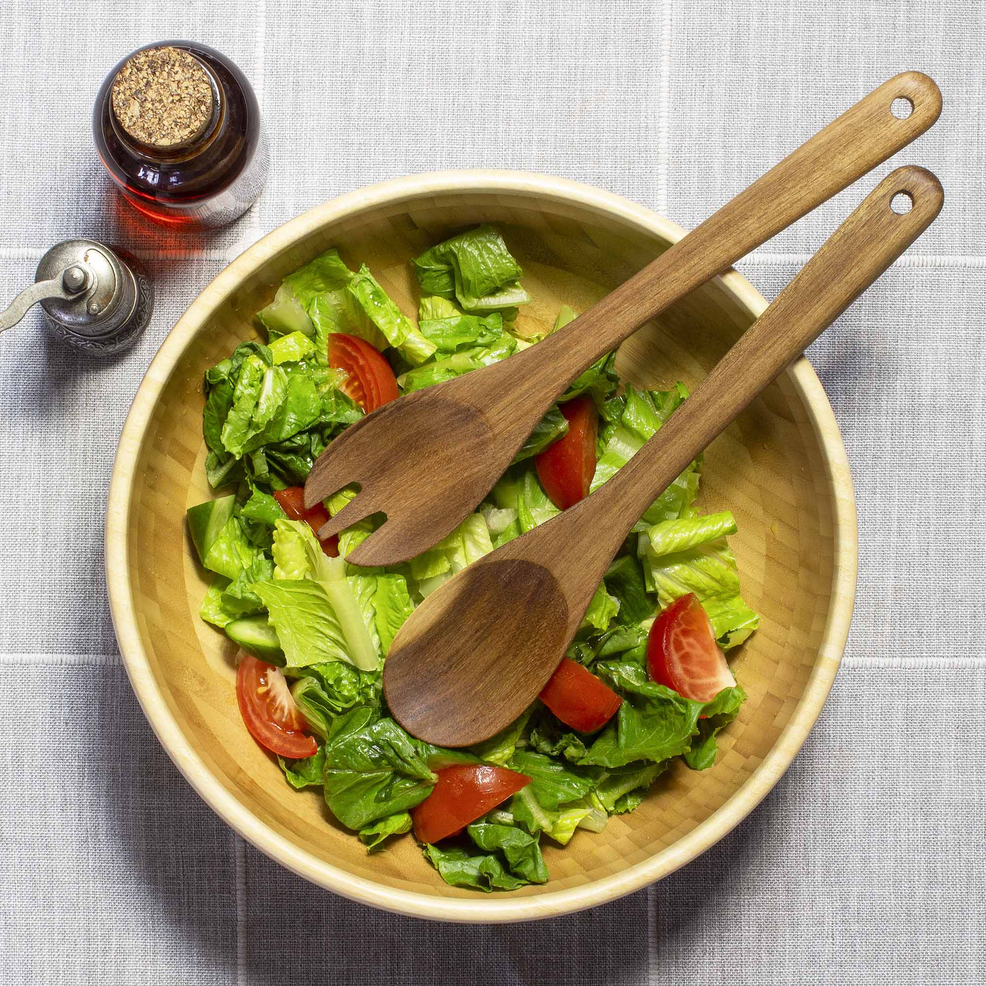 totally-bamboo-tb-home-acacia-wood-salad-serving-set-12-inch image 2