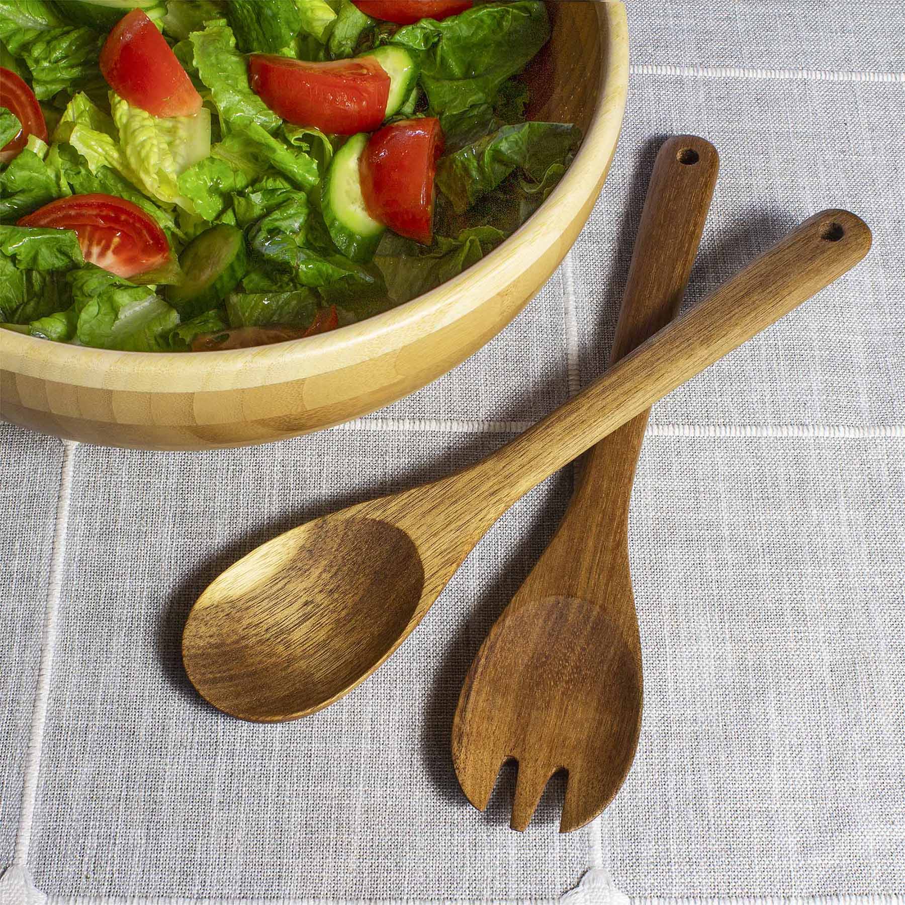 totally-bamboo-tb-home-acacia-wood-salad-serving-set-12-inch image 3