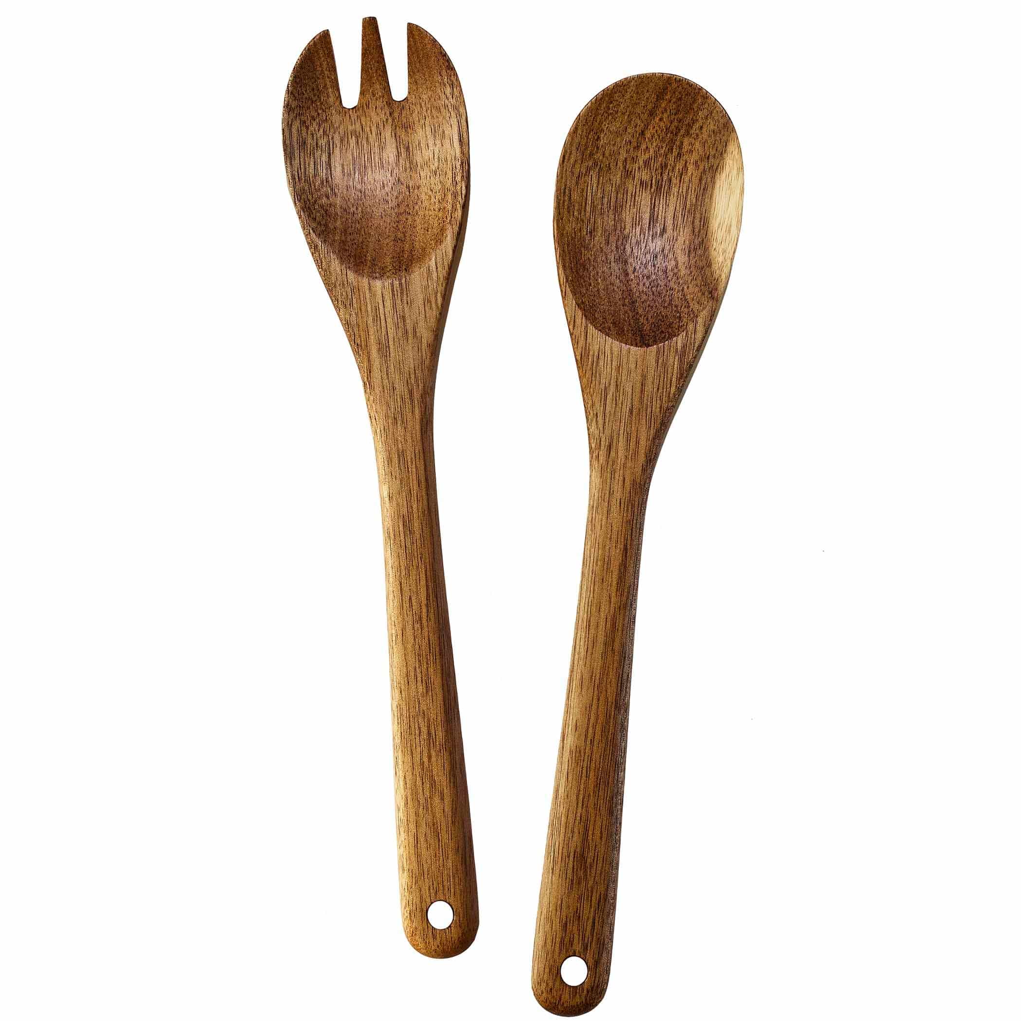 totally-bamboo-tb-home-acacia-wood-salad-serving-set-12-inch image 1