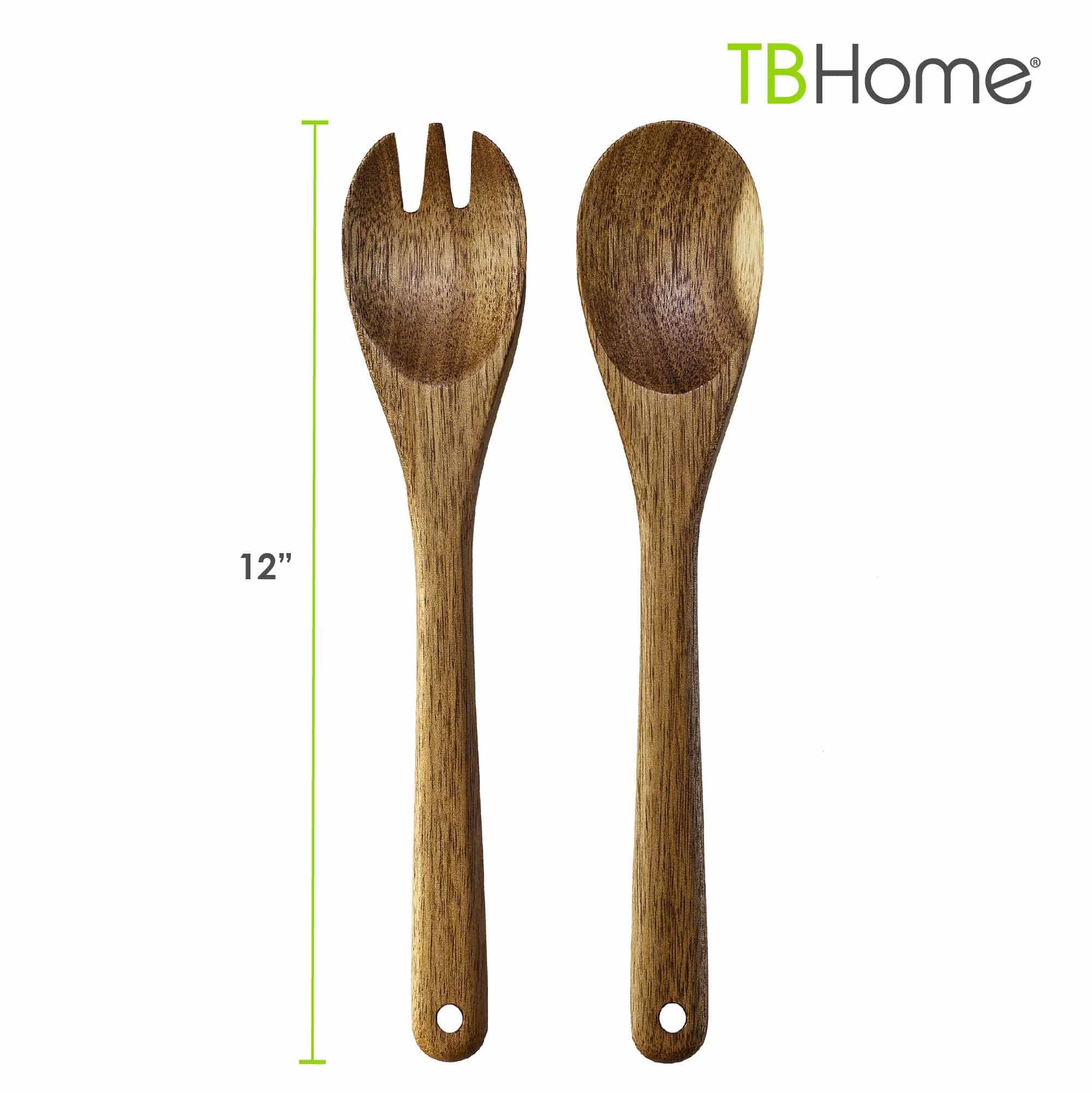 totally-bamboo-tb-home-acacia-wood-salad-serving-set-12-inch image 6