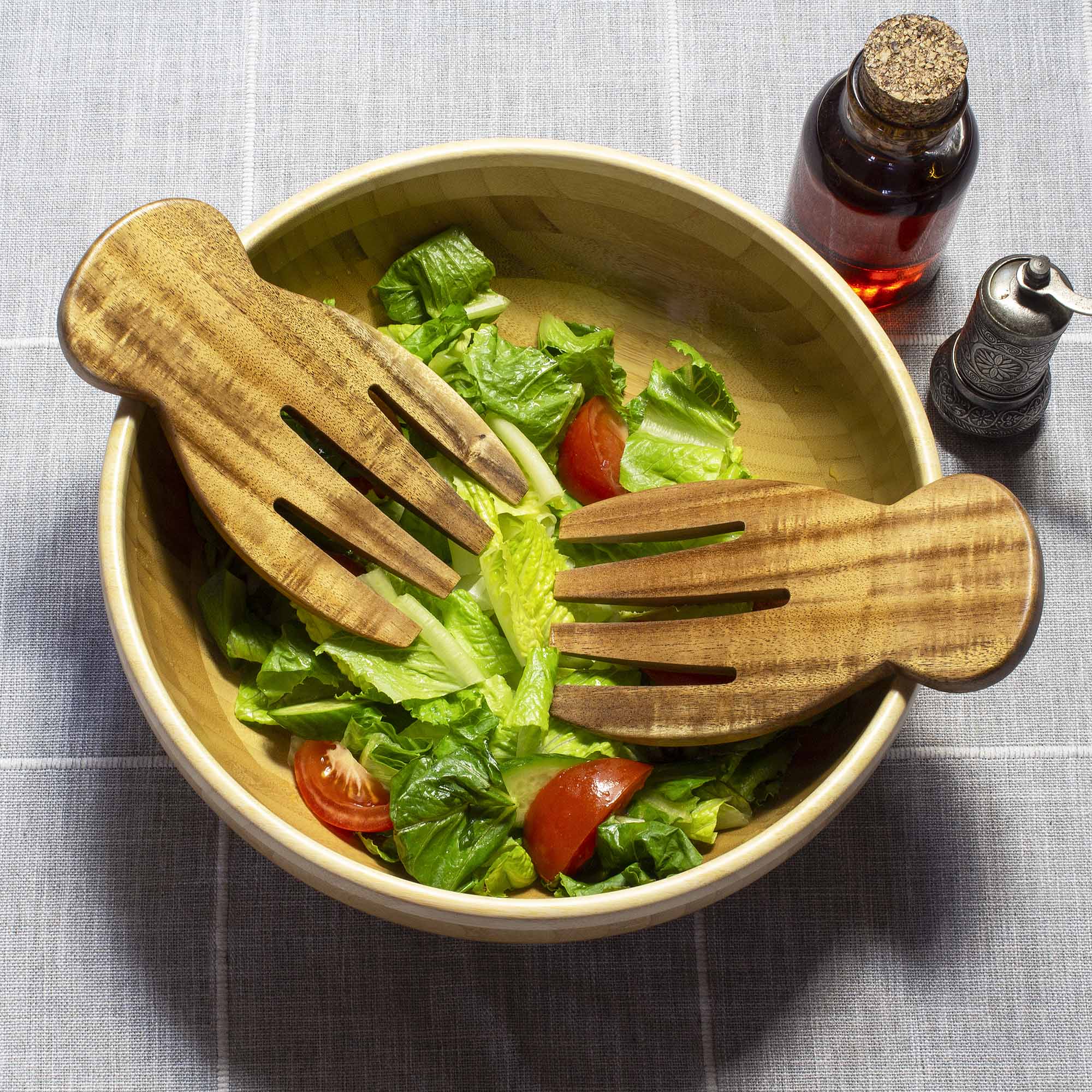 tb-home-acacia-wood-salad-hands-salad-serving-set image 2