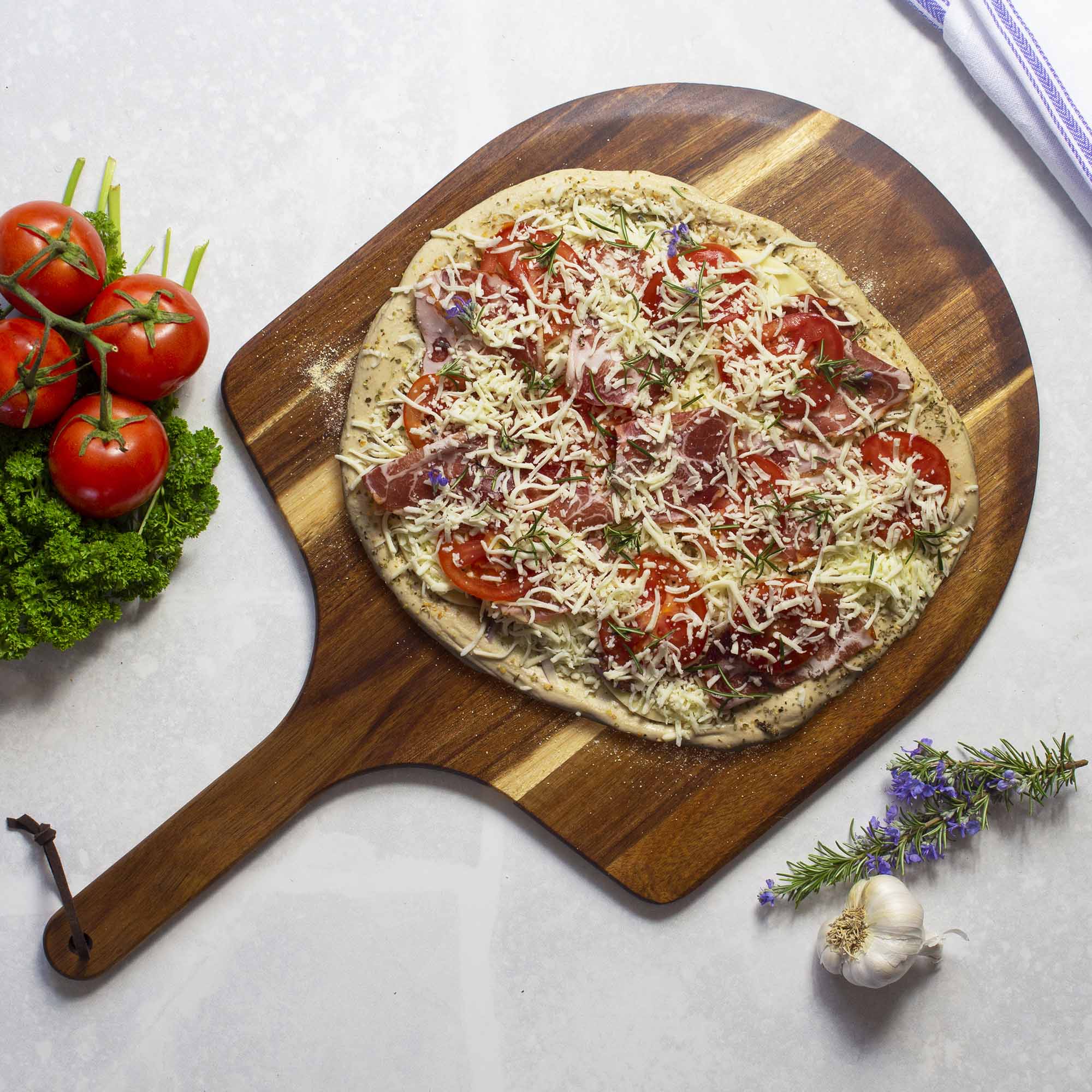 totally-bamboo-rock-branch-acacia-wood-pizza-peel-23-1-4-x-13-3-4-tapered-edge-f image 4