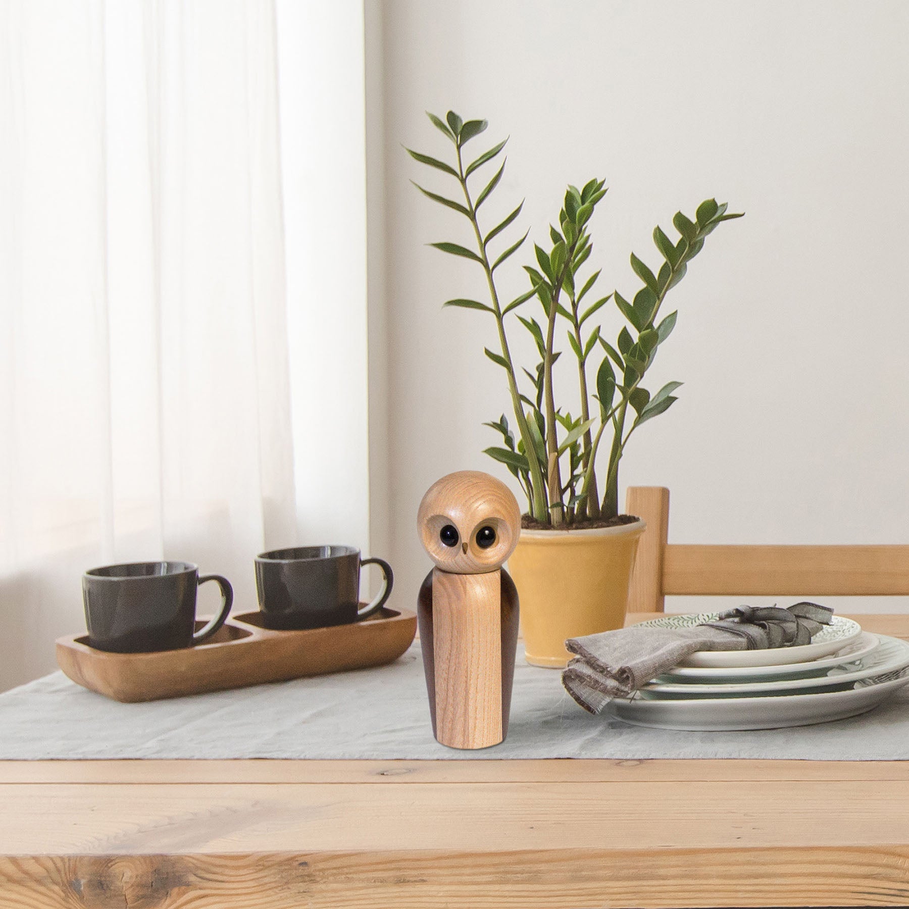 totally-bamboo-rock-branch-owl-pepper-mill image 2