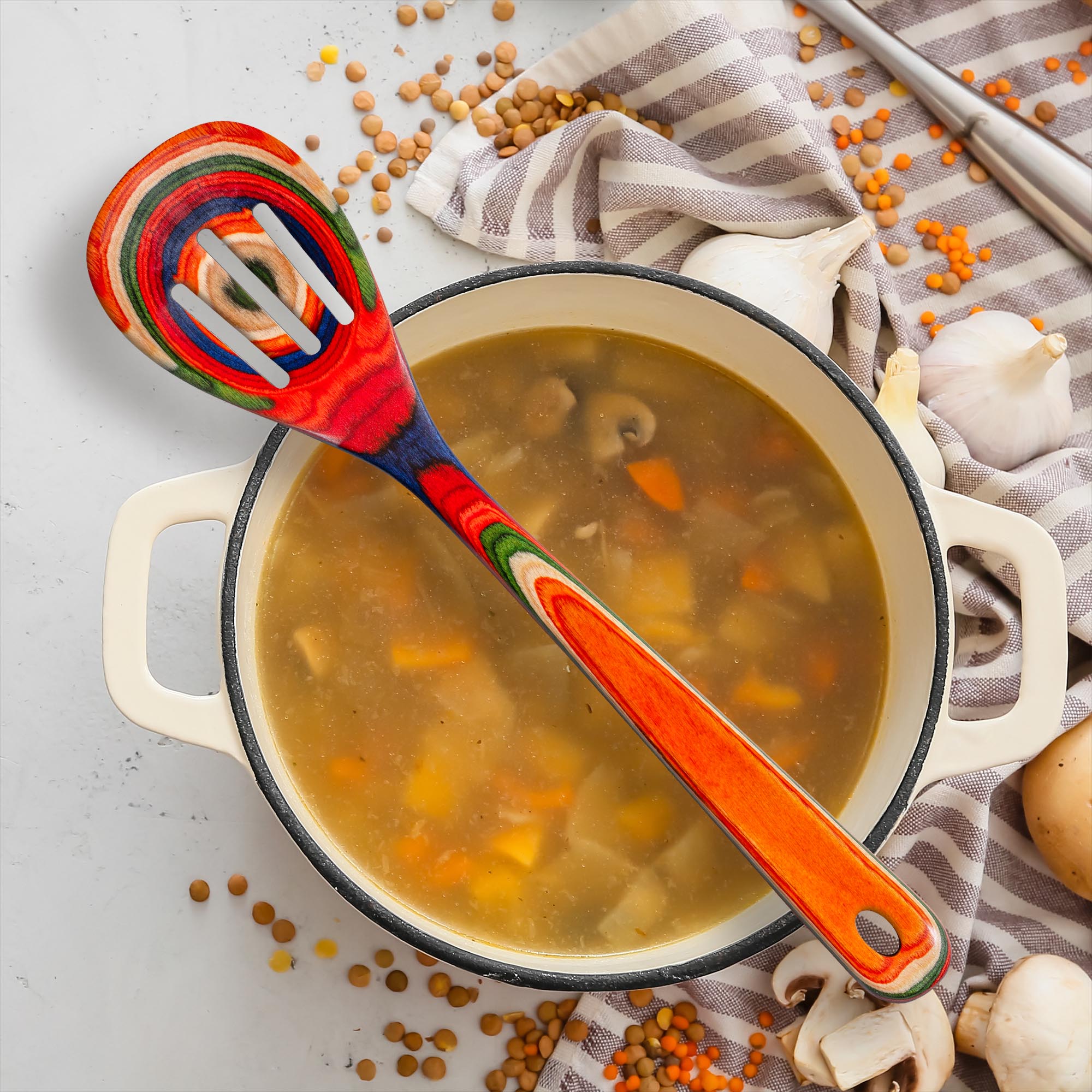 totally-bamboo-baltique-marrakesh-collection-slotted-spoon-12-1-2 image 2