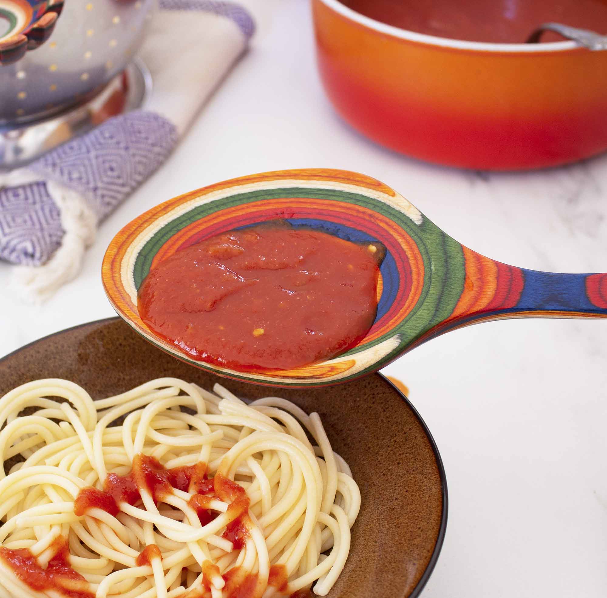 baltique-marrakesh-collection-grand-serving-spoon-14-colorful-layered-birch-stir image 3