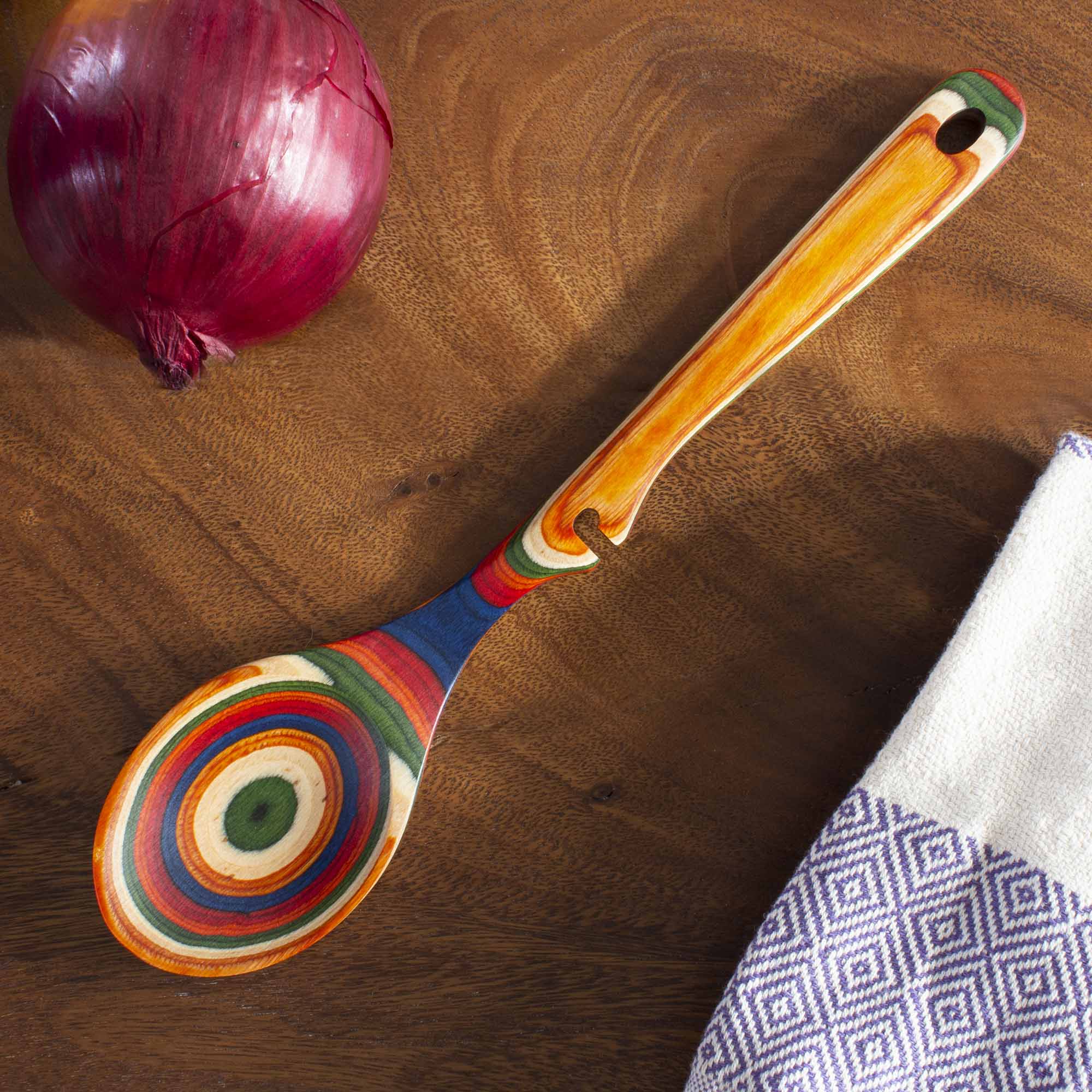 totally-bamboo-baltique-marrakesh-notched-cooking-spoon-colored-birch-wood image 2